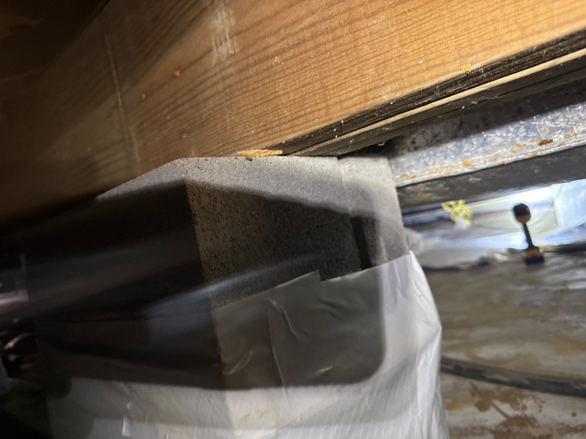 Project in Williamsburg by Patriot Crawl Space Repairs