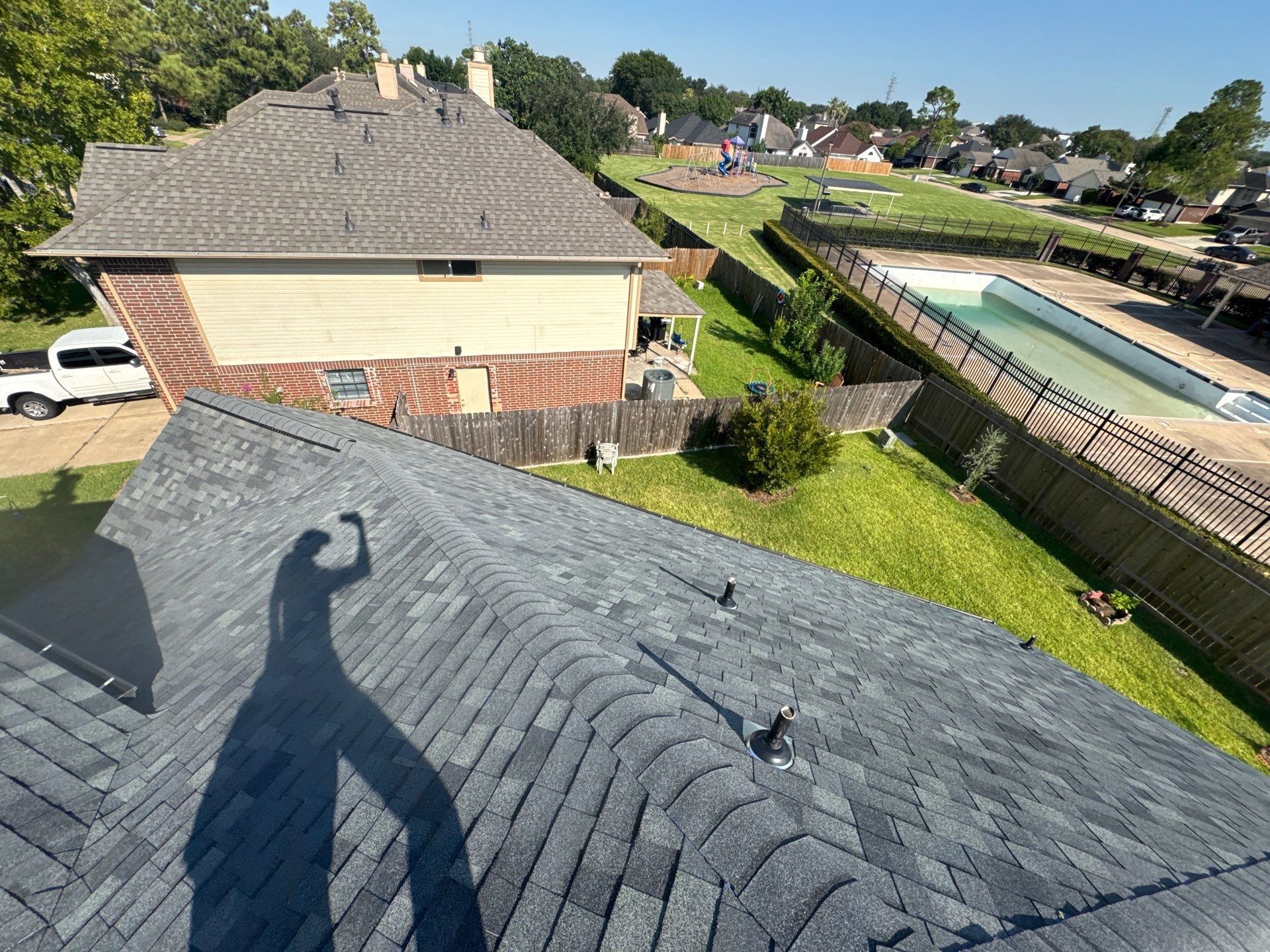 Residential Asphalt Shingle Roof Replacement in Houston, Texas by Onit Roofing LLC