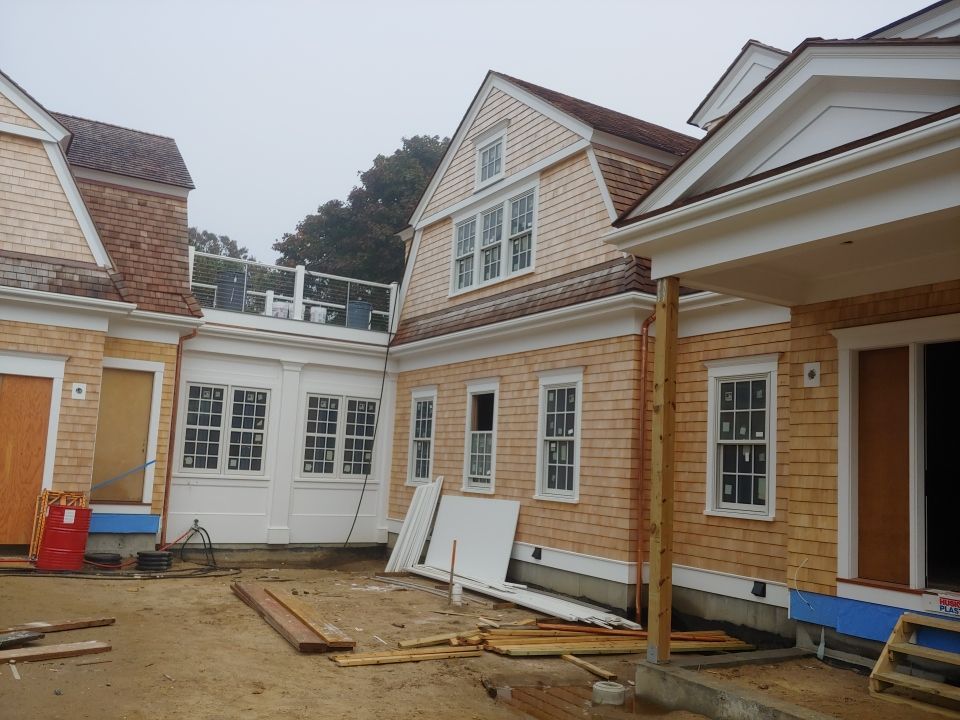 Chatham, MA Gutter Installation using 4x5 FiberGlass Gutter by Gutter Pro Enterprises