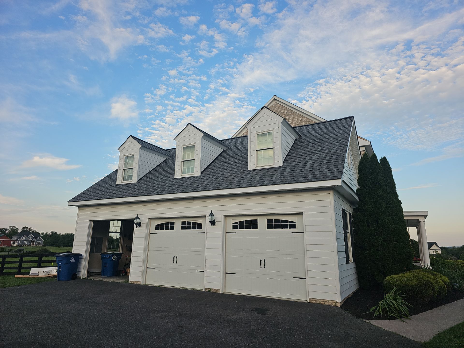 Roof Replacement - Asphalt and EPDM, Soffit, Gutters, Pine  by Winchester Roofing
