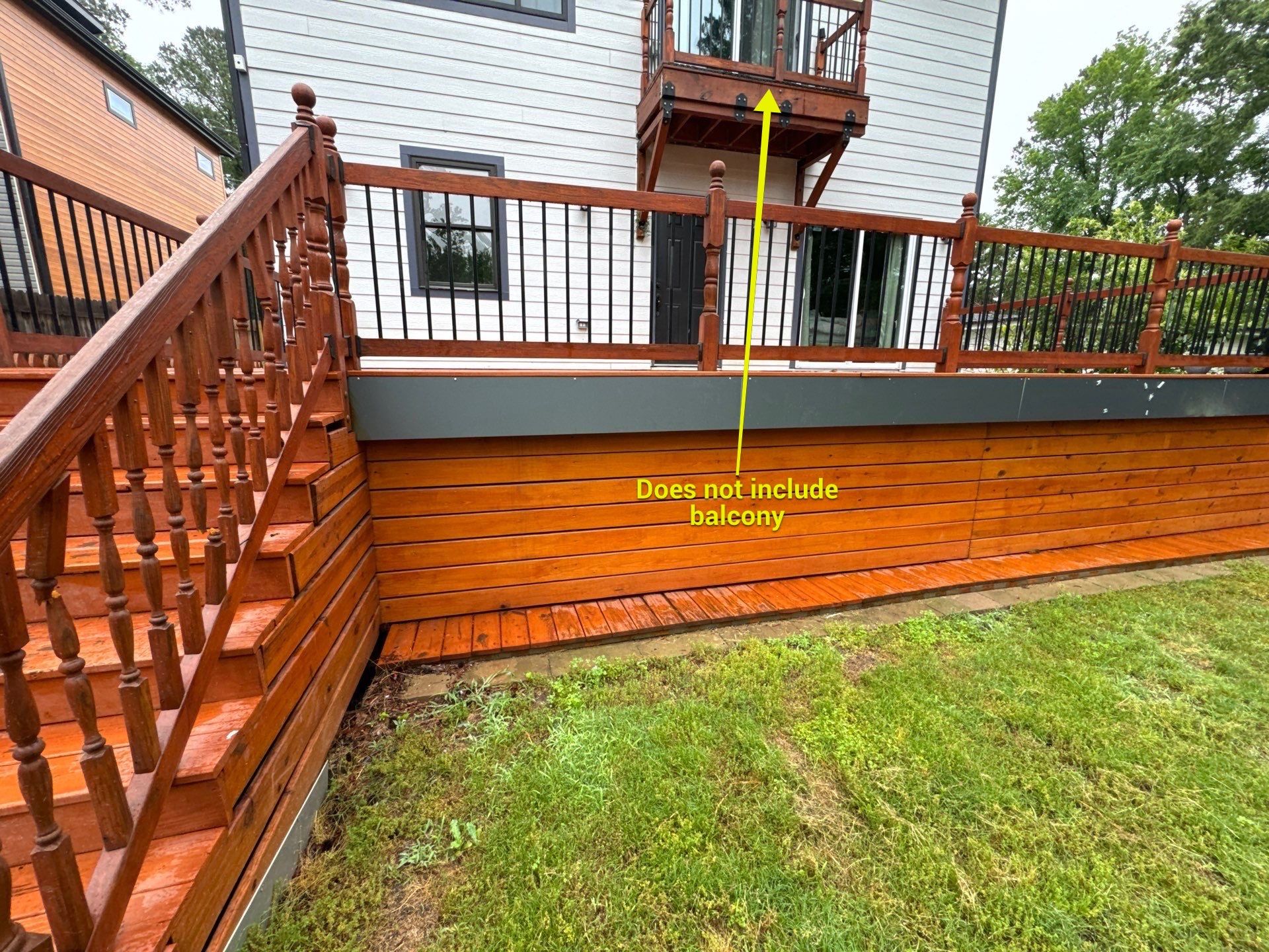 Interior Fresh Coat of paint & Deck stain by GonzalezPainters & Contractors Inc