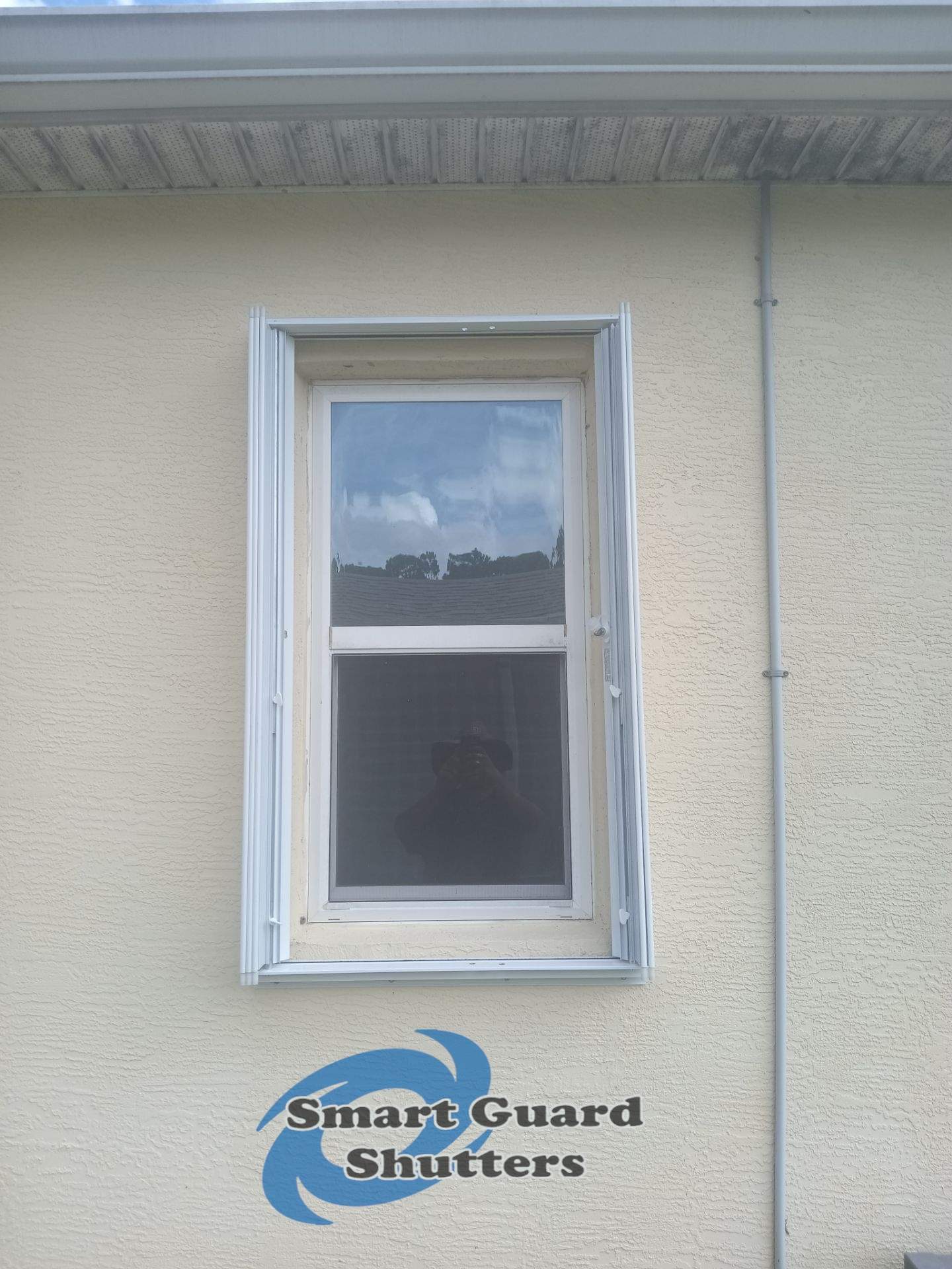 Accordions in White by Smart Guard Shutters