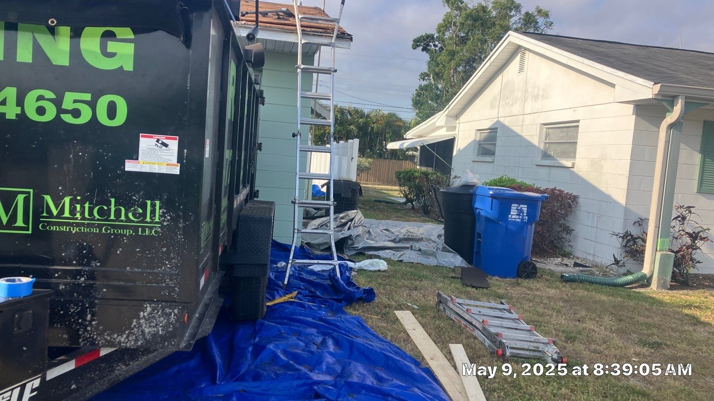 Project in St. Petersburg 33713 by Mitchell Roofing Company LLC 