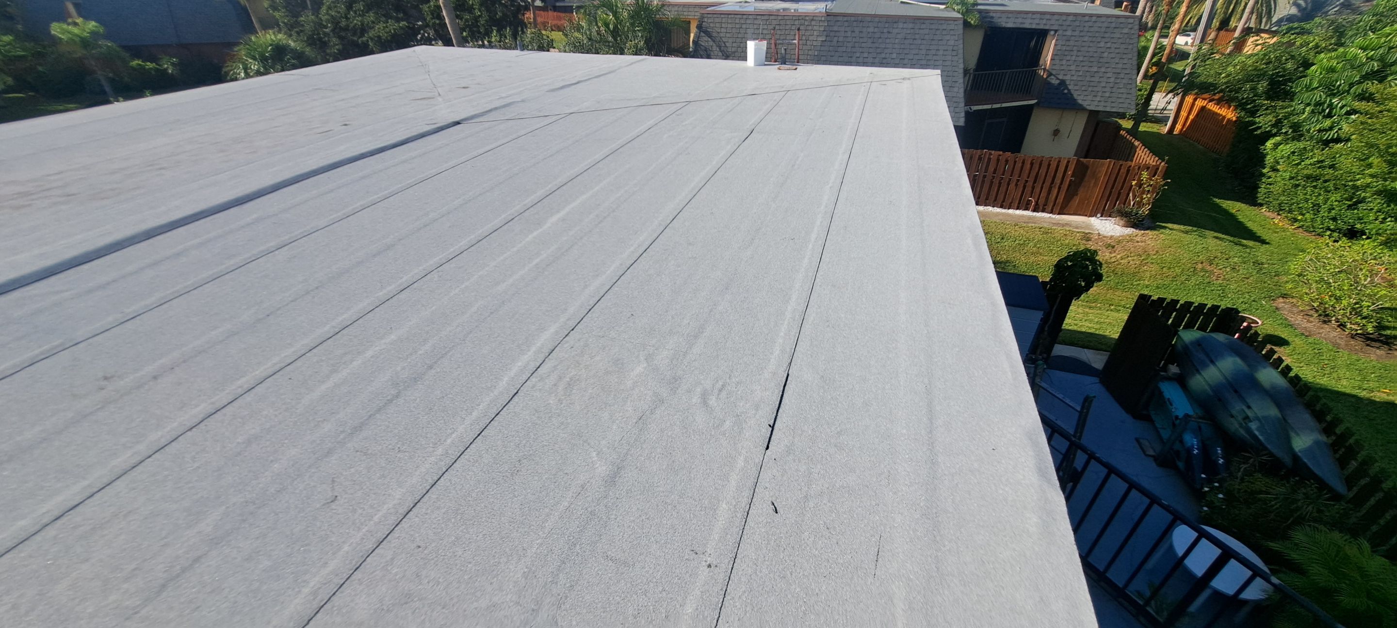 Flat Reroof Replacement New Smyrna Beach FL by Pinnacle Roofing Group
