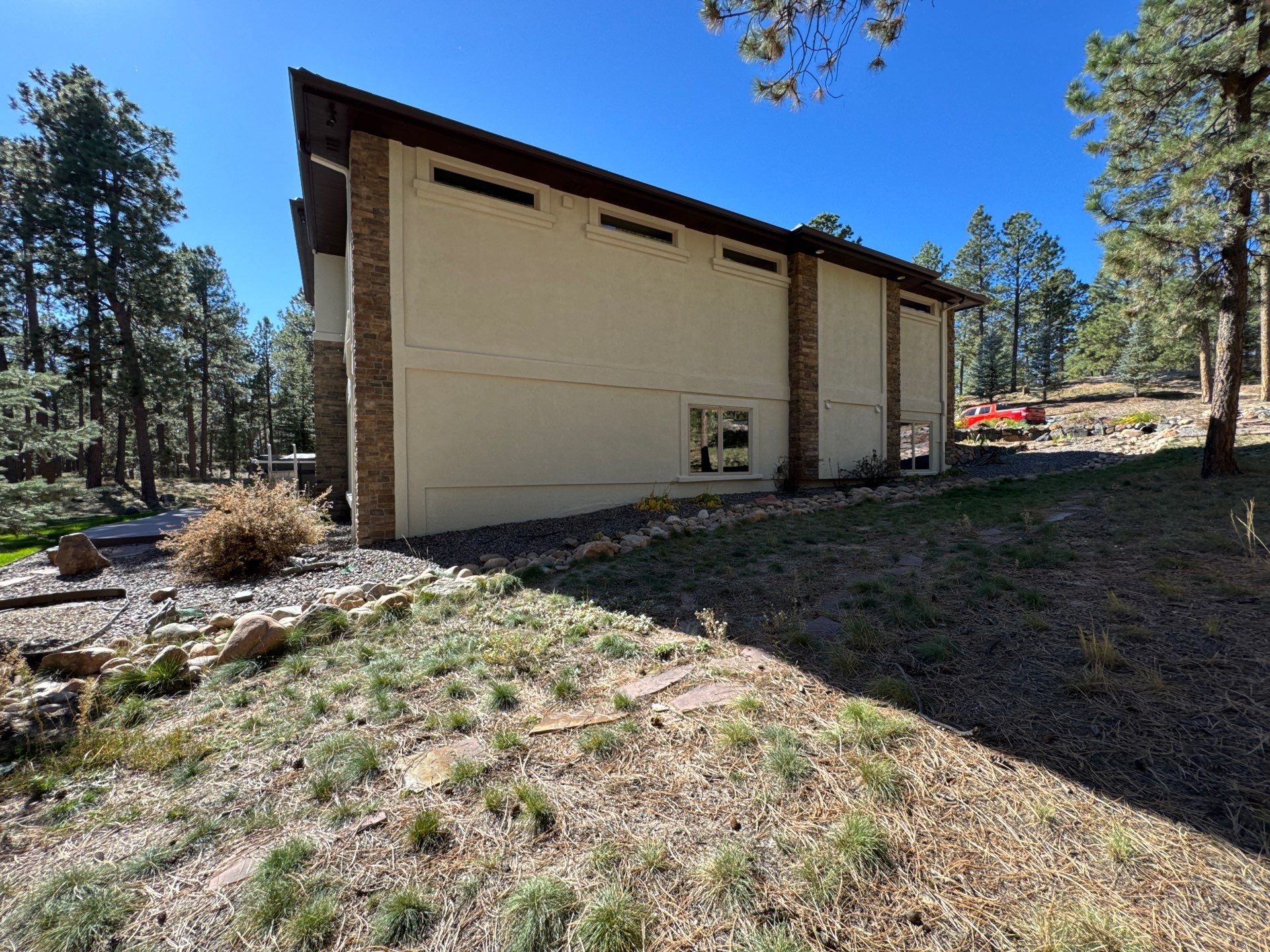 Elastomeric Stucco Coating Project in High Forest Ranch by Carroll Painting LLC