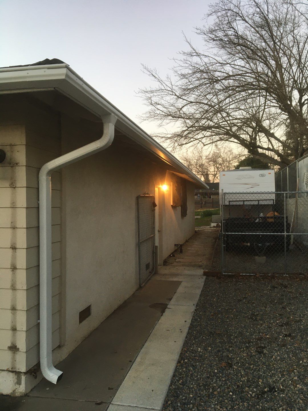 Gutter Installation using Englert LeafGuard Gutters by Byers Enterprises 