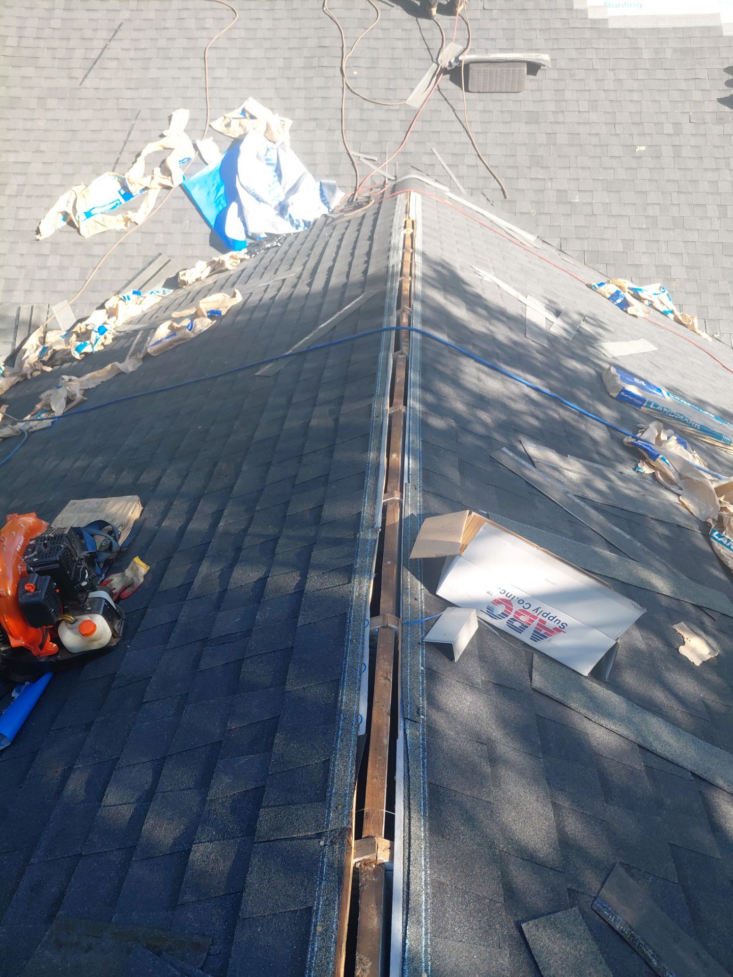 Falls Church: Residential Roof Replacement with CertainTeed Landmark in Moire Black  by RM Banning, Inc.