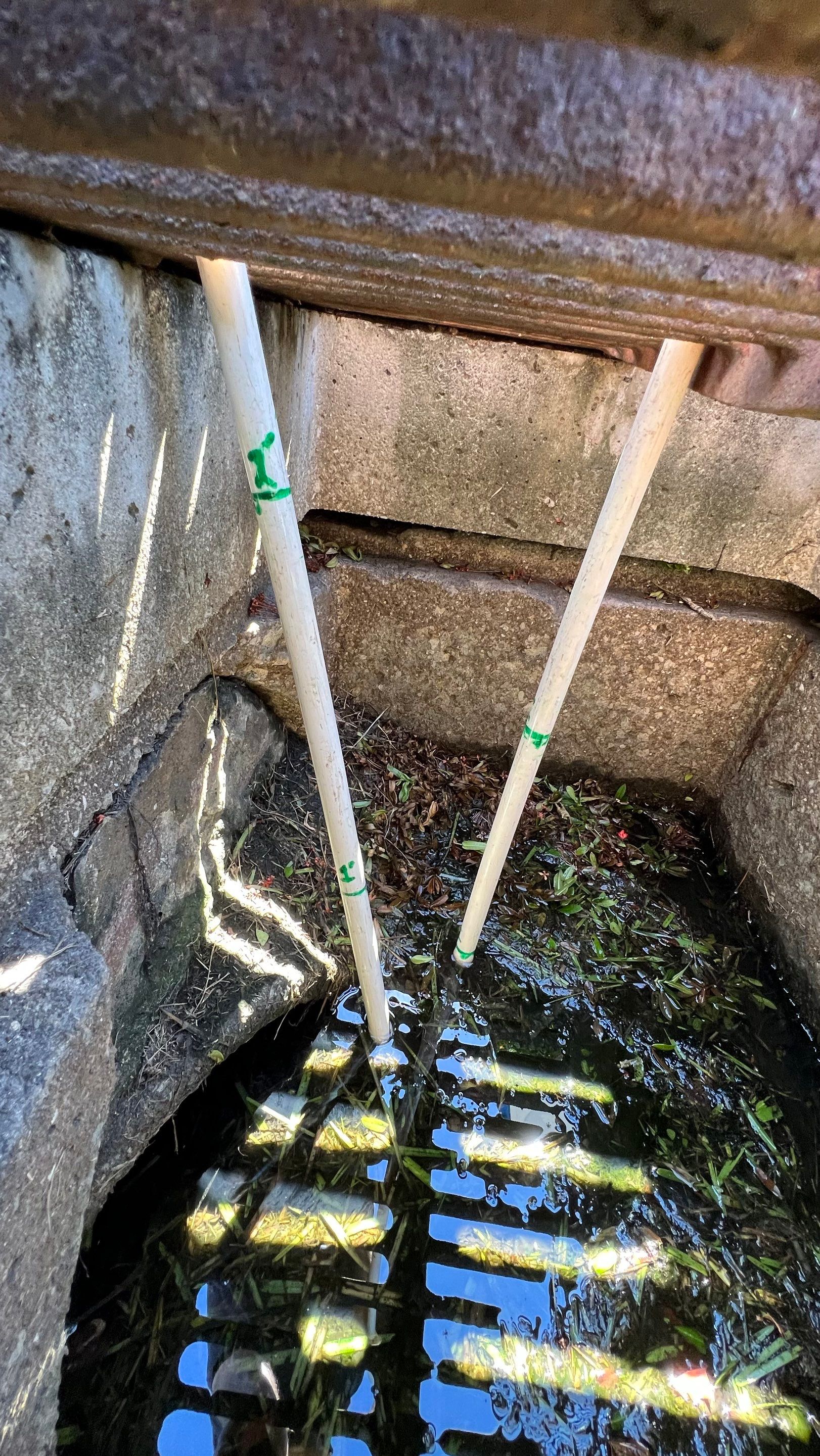 Stromwater System Maintenance at Bill Smith Appliances / Critter Cafe Marco Island Catch Basin by Don Mar, Inc. Storm Water Solutions