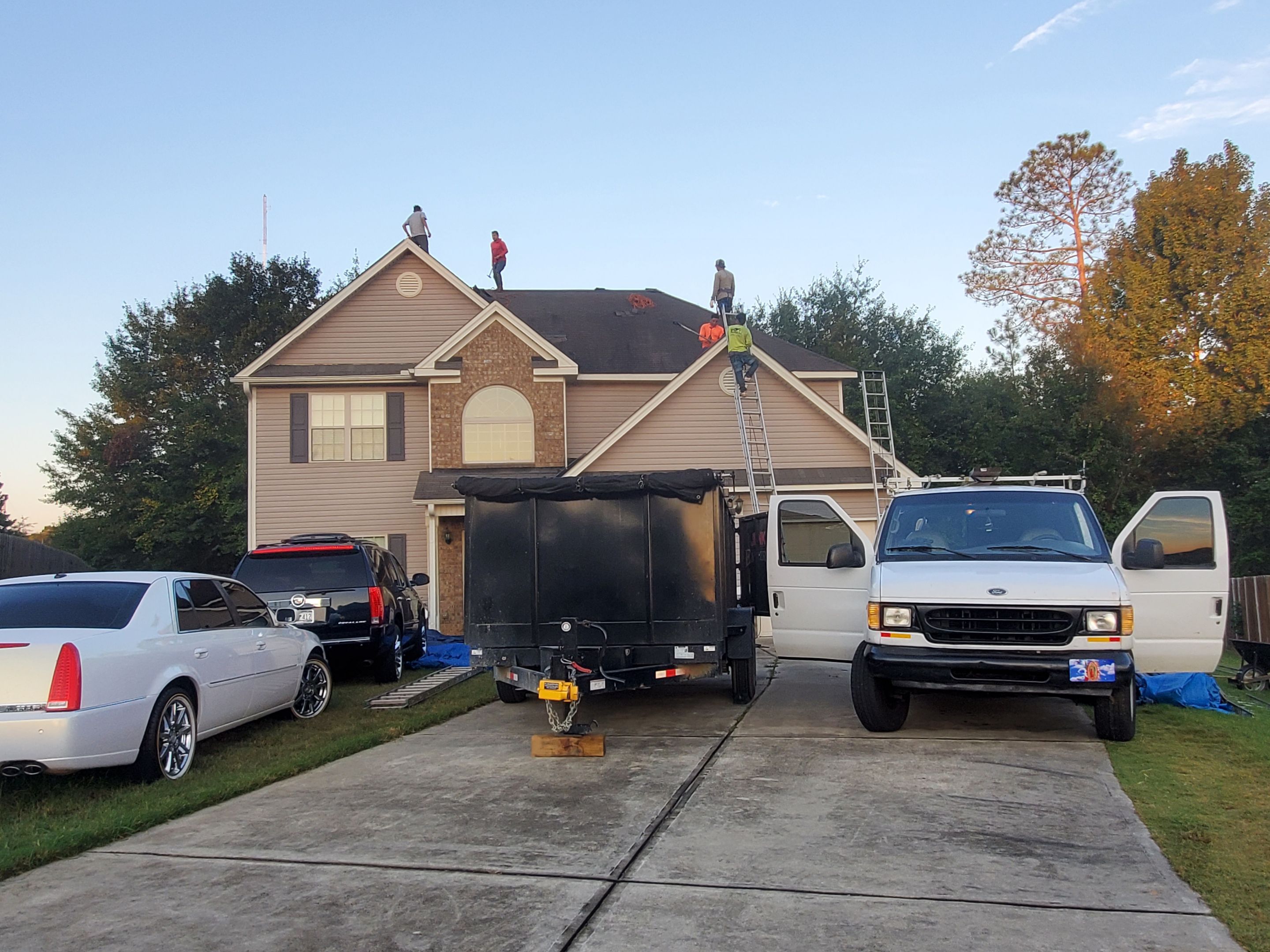 Residential Roofing Installation using Owens Corning by Inspector Roofing and Restoration