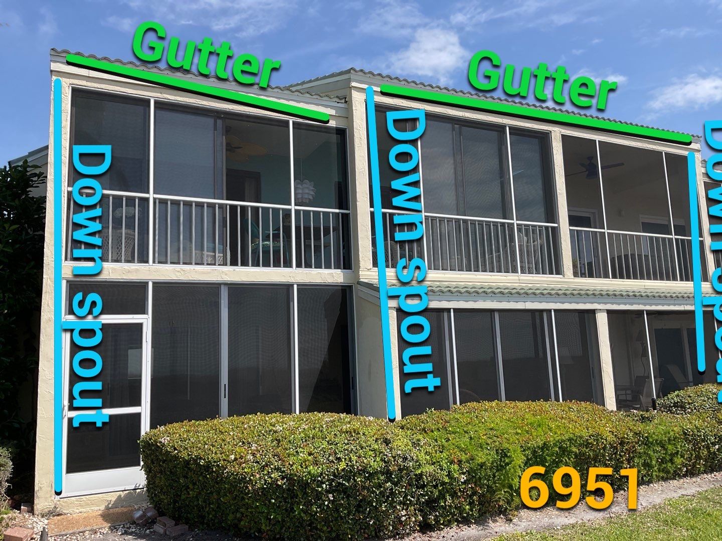 Commercial Gutters Installation in Longboat Key FL by Gutter Professors