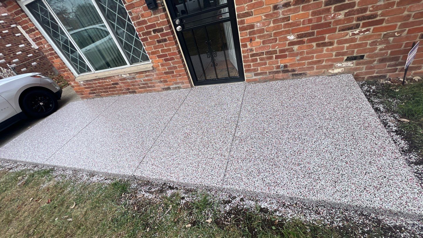 Patio Installation using Buckeye by Your1DayFloor.com