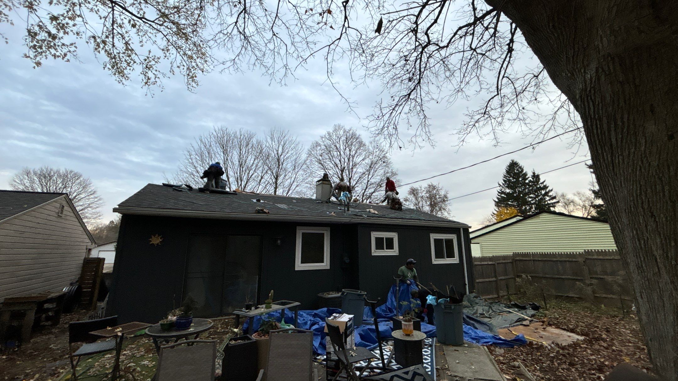 Roof Replacement using CertainTeed Landmark Driftwood by 180 Contractors