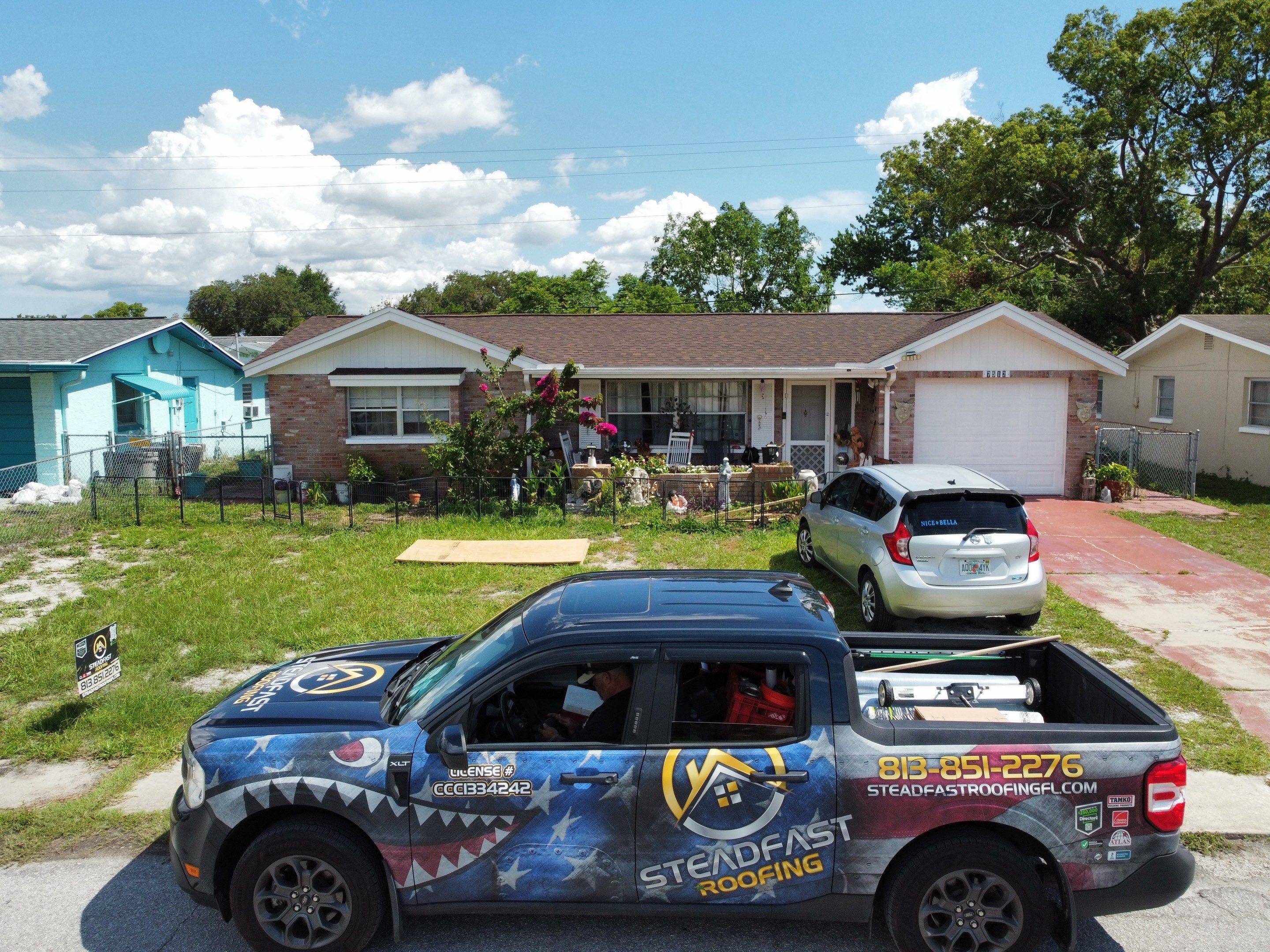 Roof Replacement in Port Richey FL. by Steadfast Roofing