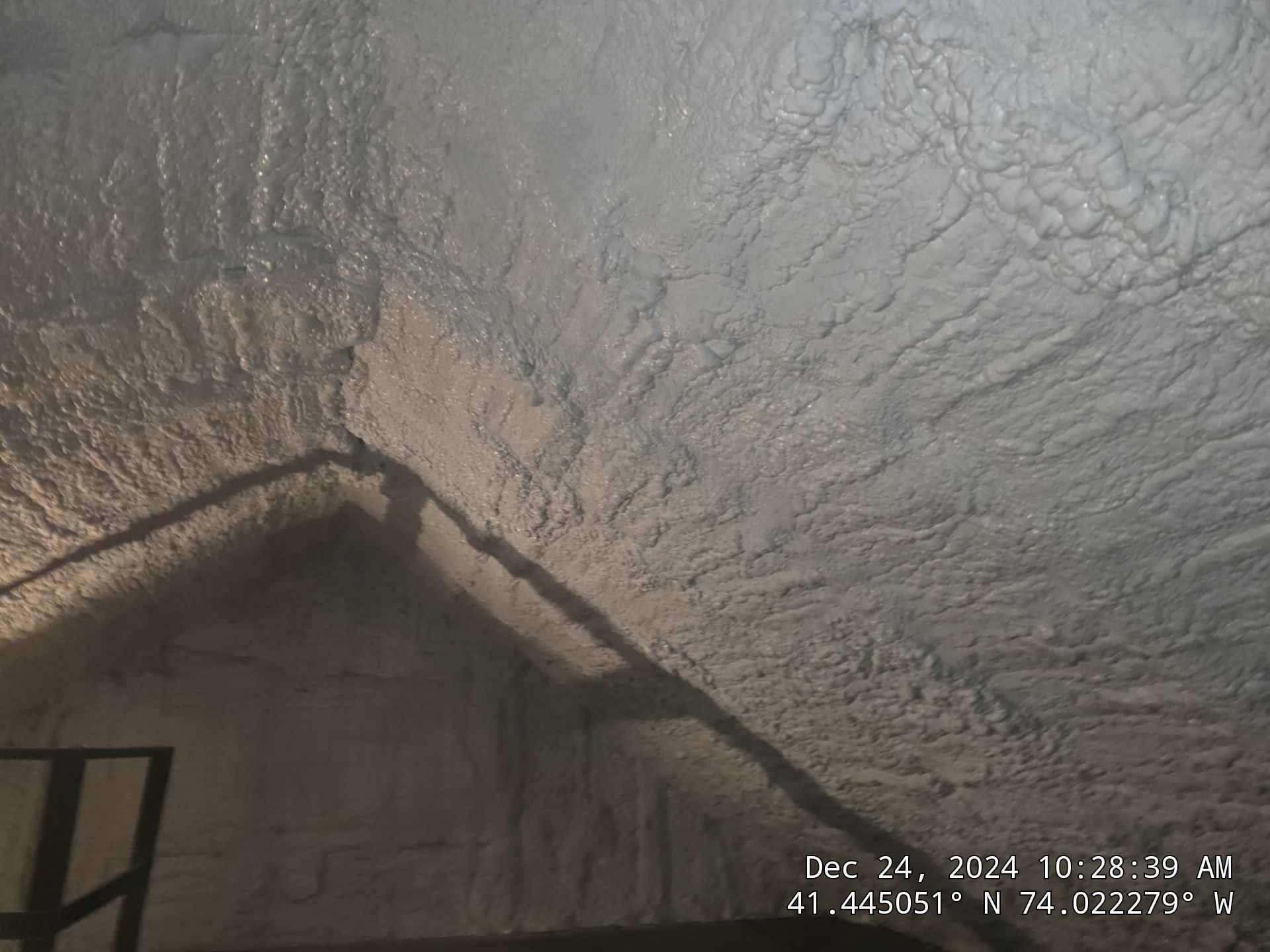 Attic Insulation using open cell spray foam by NYS Foam & Energy
