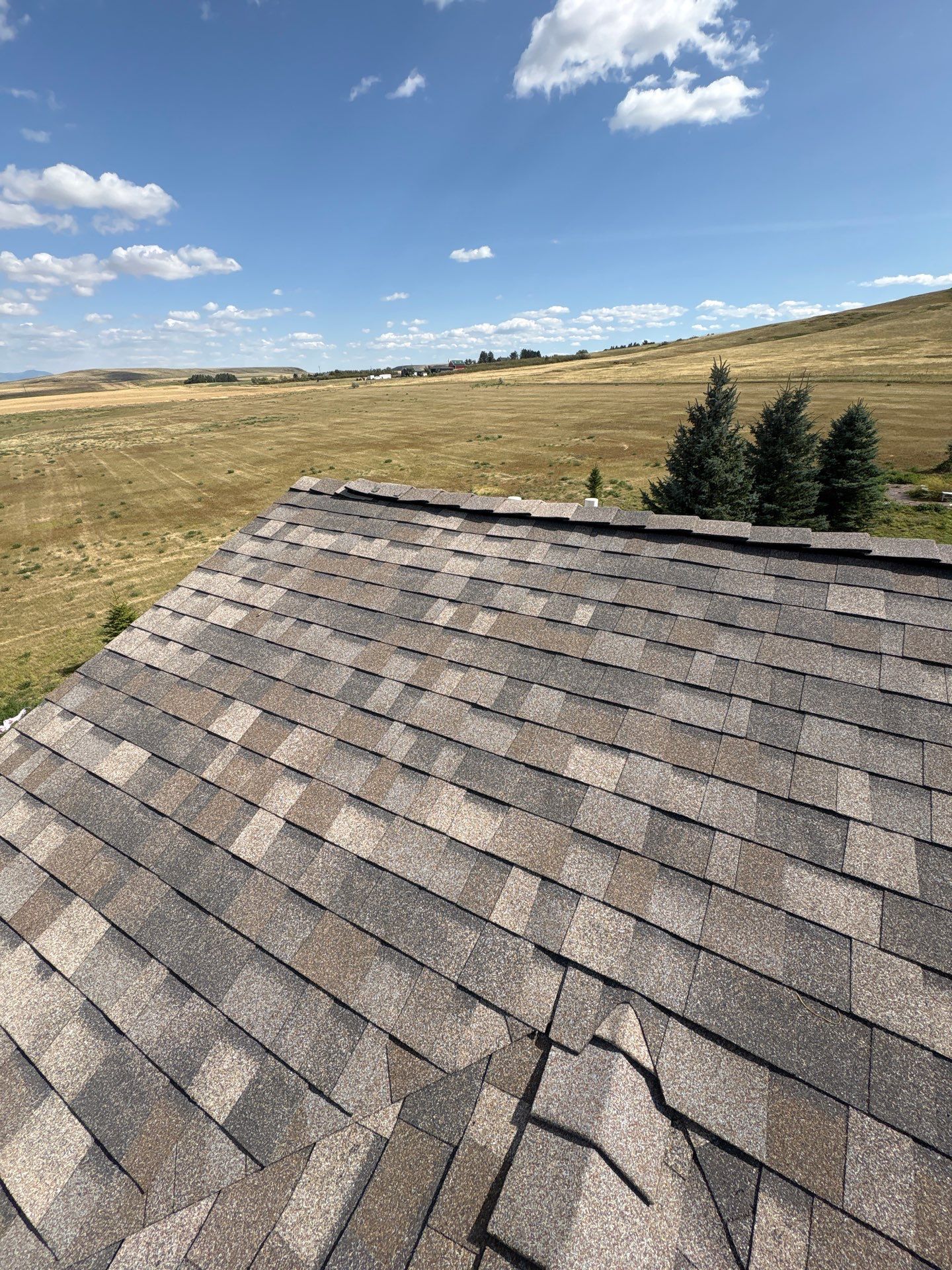Owens Corning Architectural Shingle Roof Replacement in Great Falls by KQC Roofing