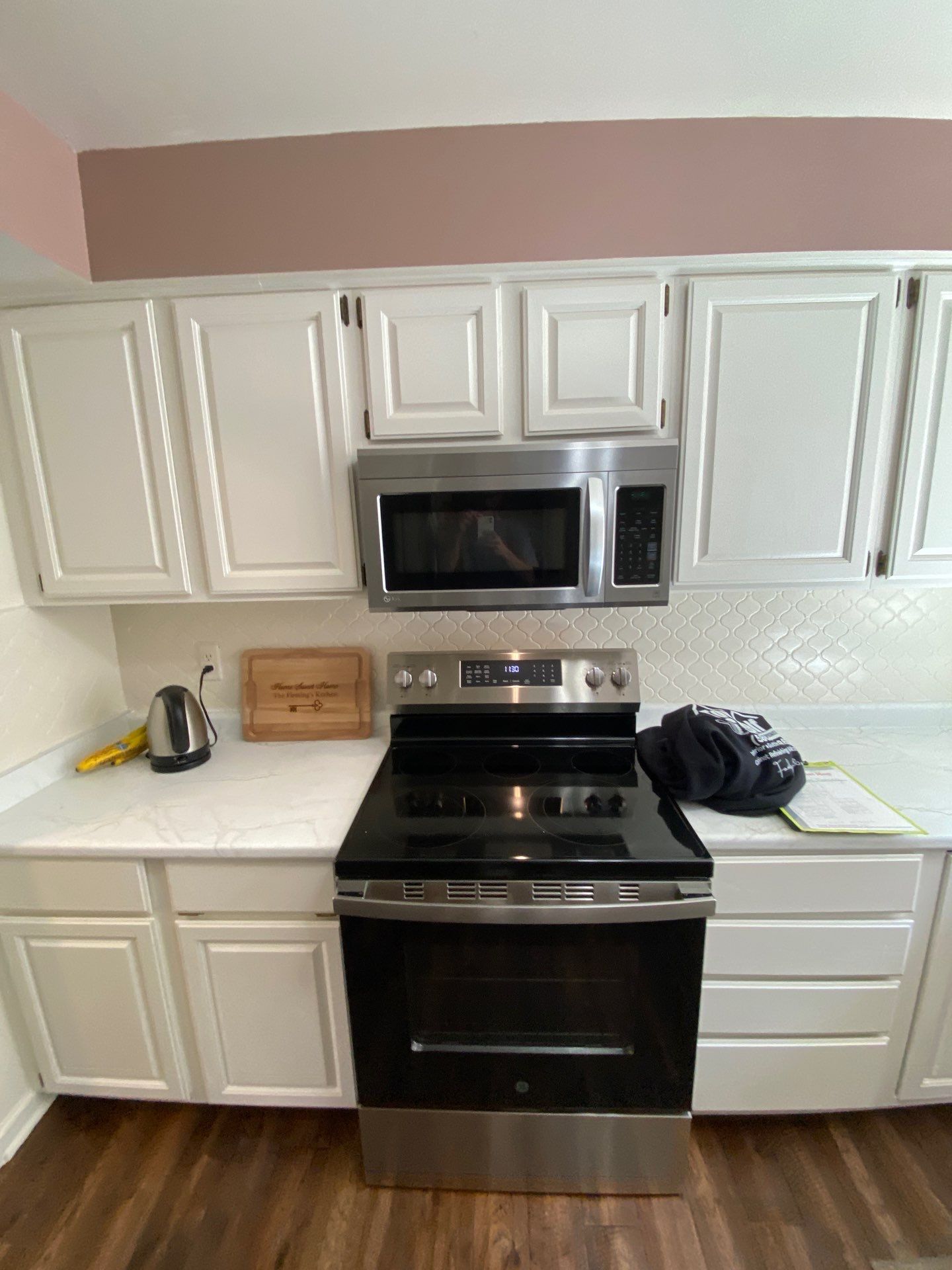 Oak Cabinet Refinishing Upgrade in Clinton Township by Top Shelf Painter