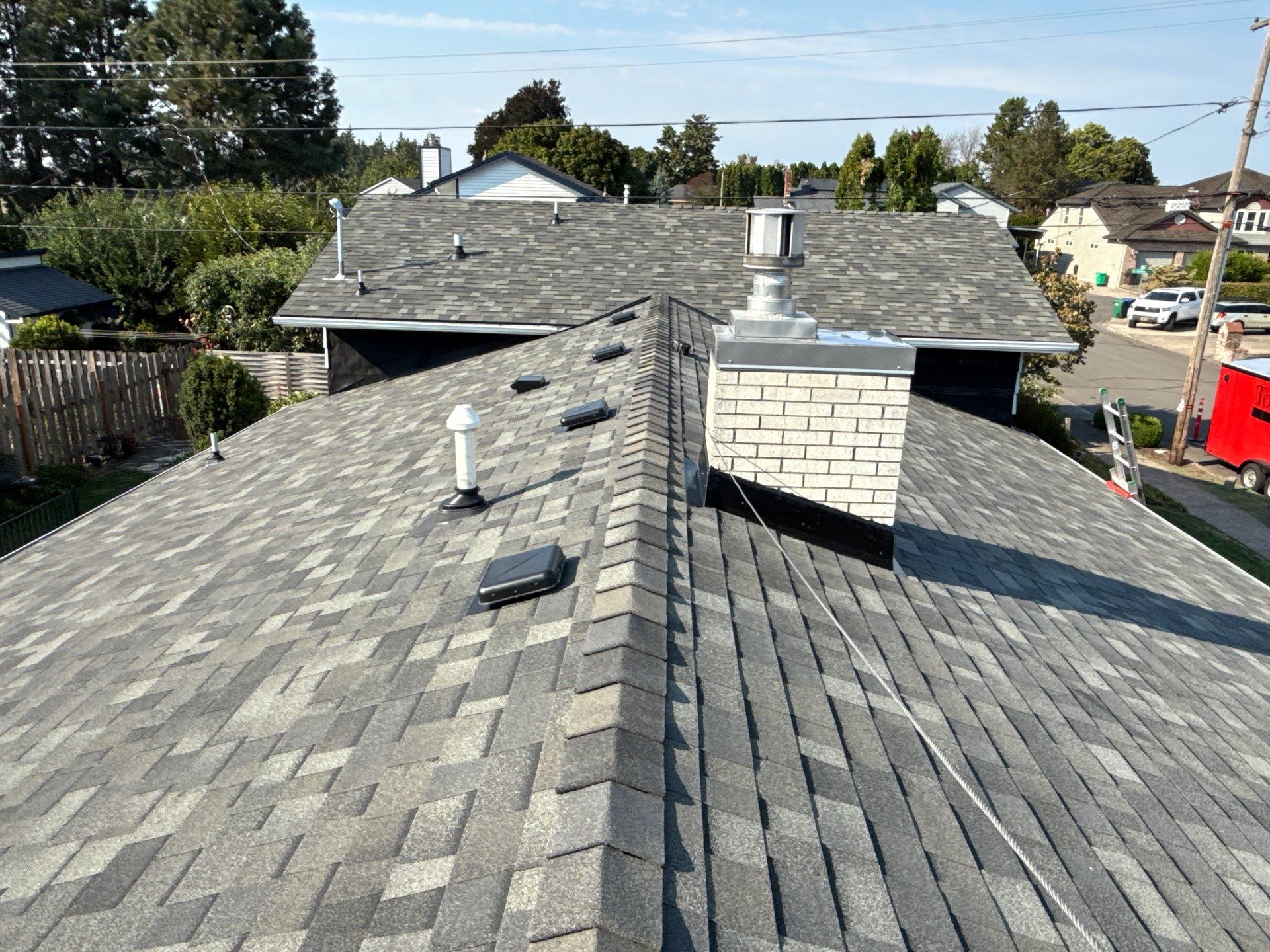 Project in Portland by Tom Leach Roofing