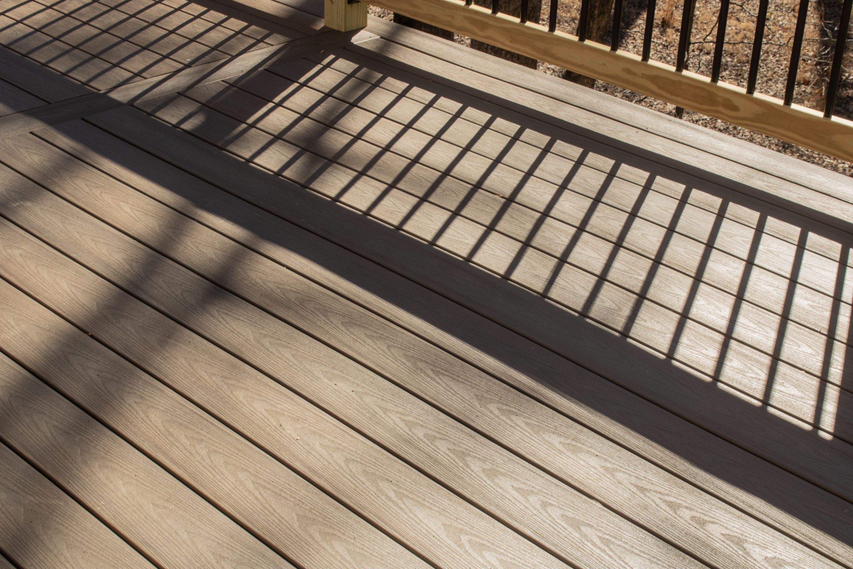 Deck Build using Deckorators Venture Series Decking in Alpharetta, GA by Nelson Exteriors 