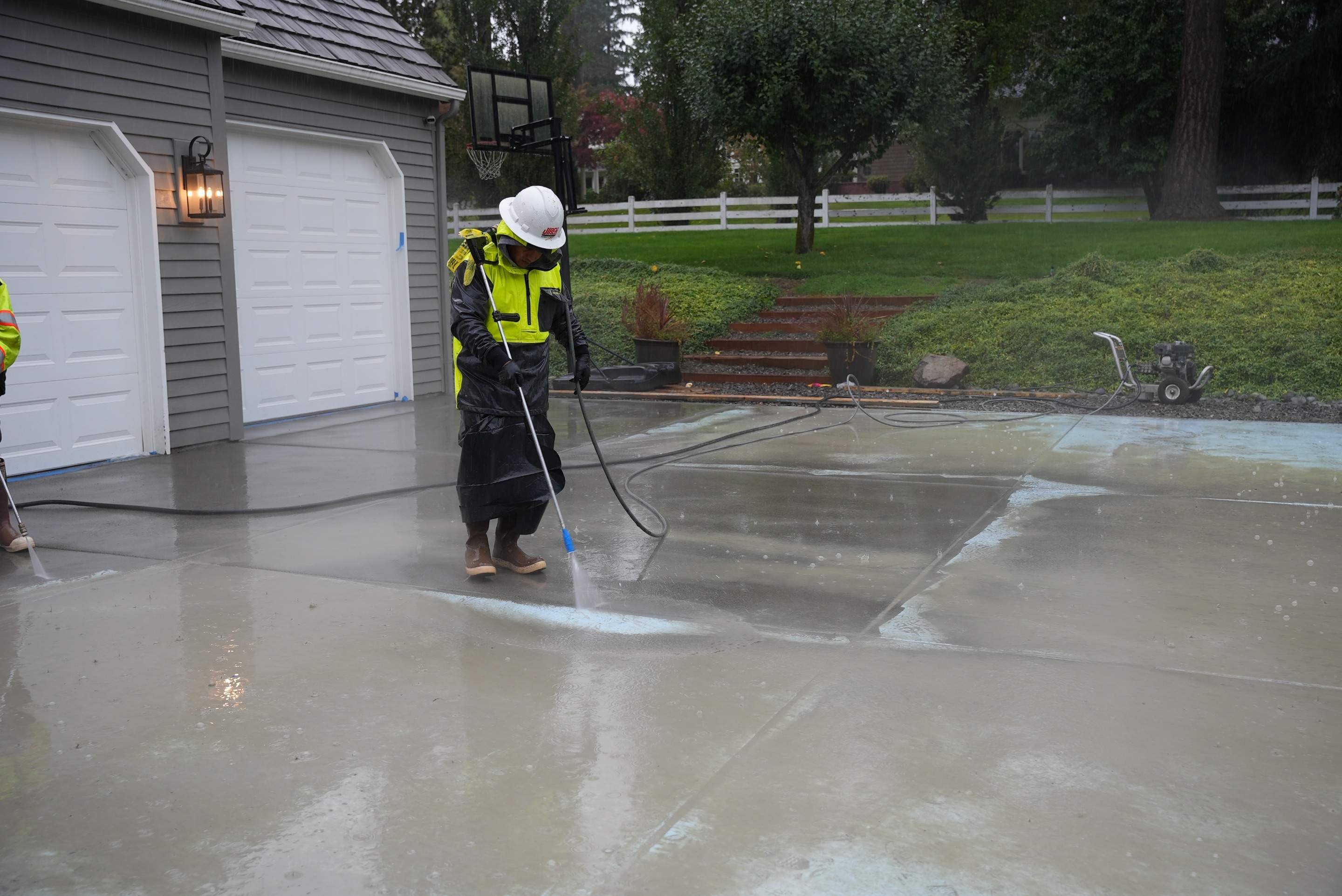 Sand Finish Concrete Driveway & Power Wash | Woodinville  by Jireh Asphalt & Concrete Inc 