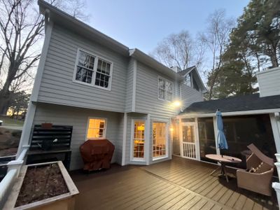 Partial Siding Installation using James Hardie HZ10 Lap Siding in Roswell, GA