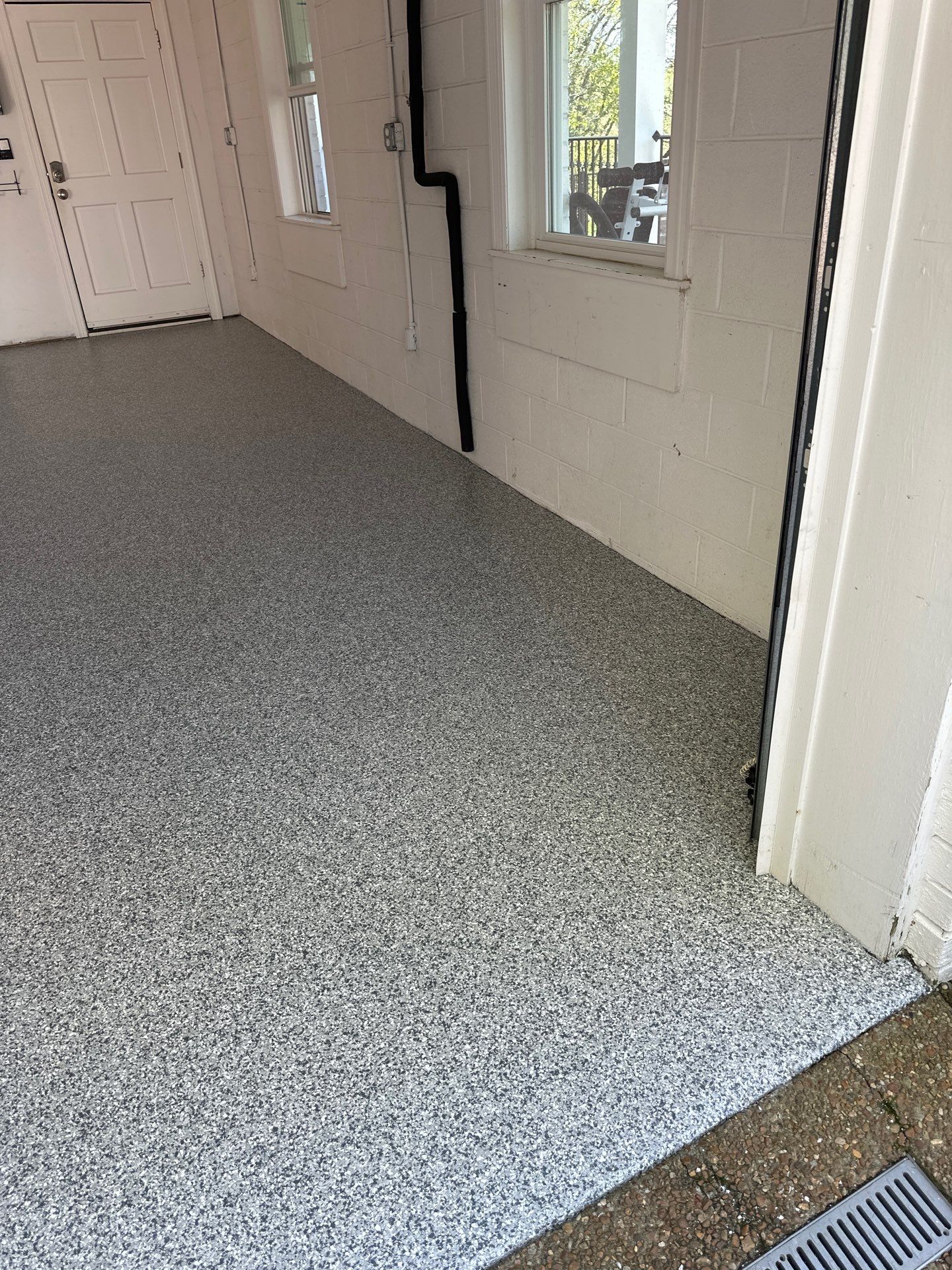 Garage Floor Coating using Gravel by My Garage Floor Guys
