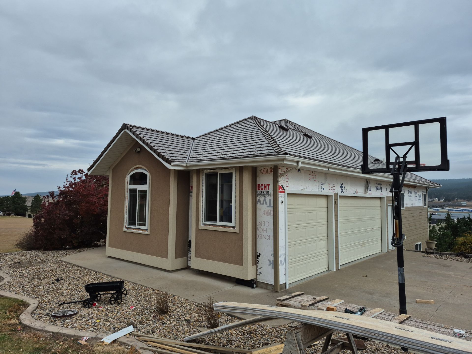 Upgraded From Concrete Tile to Euroshield Vermont Slate by Weather-Tite Exteriors LLC