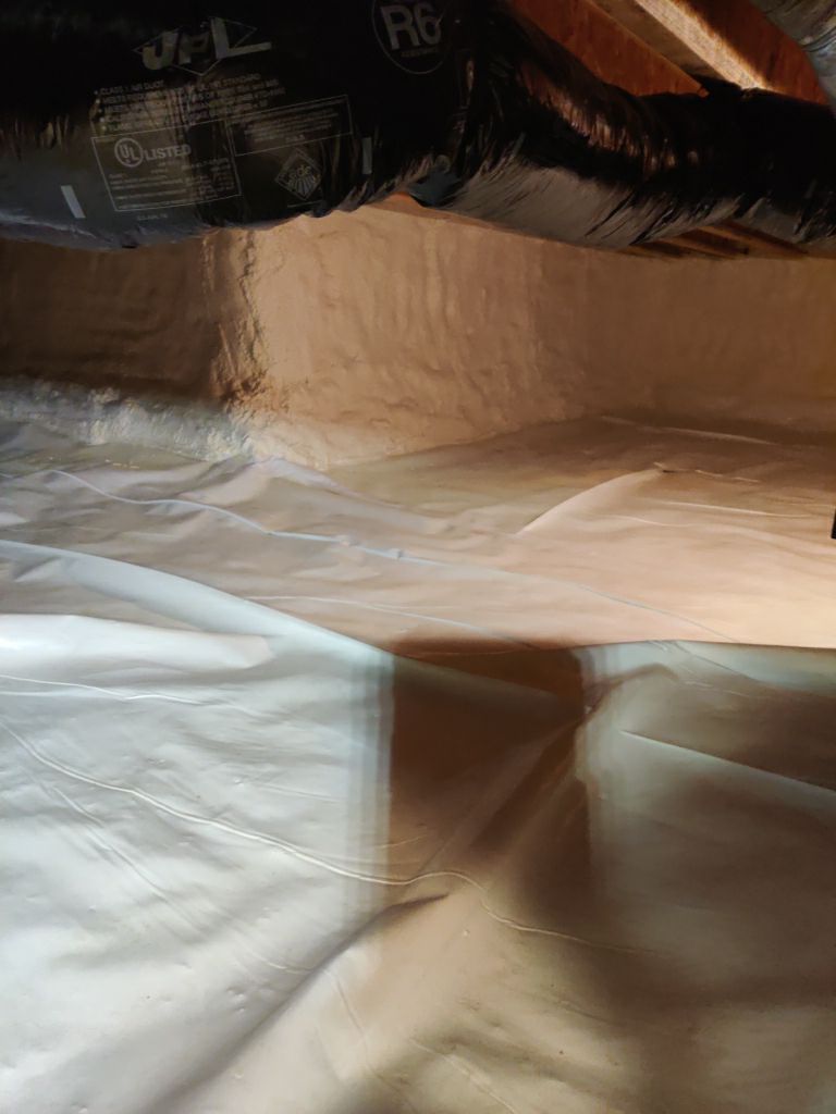 Crawl Space Cleanup using Encapsulate by Accountable Home Services