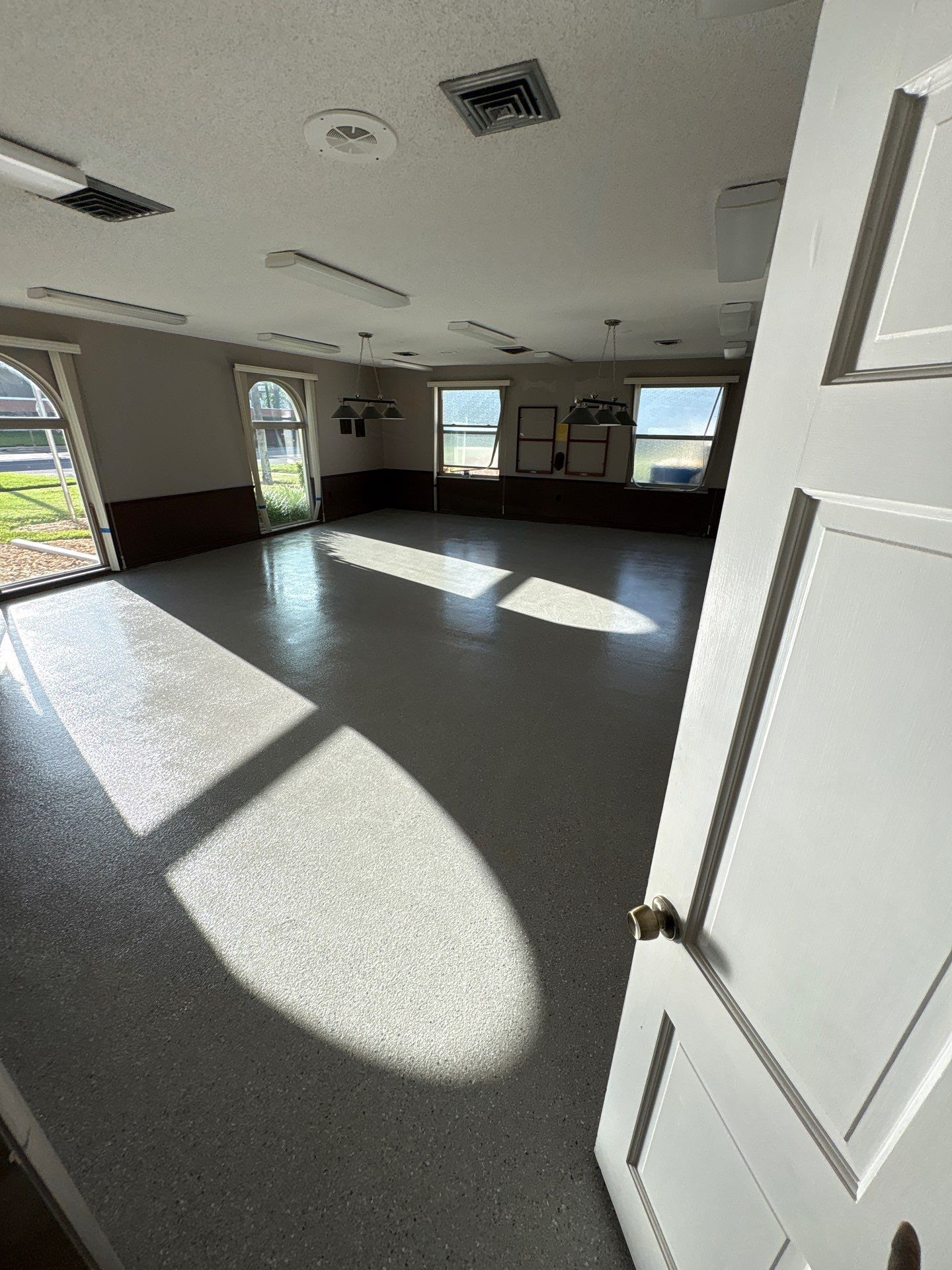 Multi-Area Commercial Floor Coating Installation in Clearwater by Performance Floors & Coating