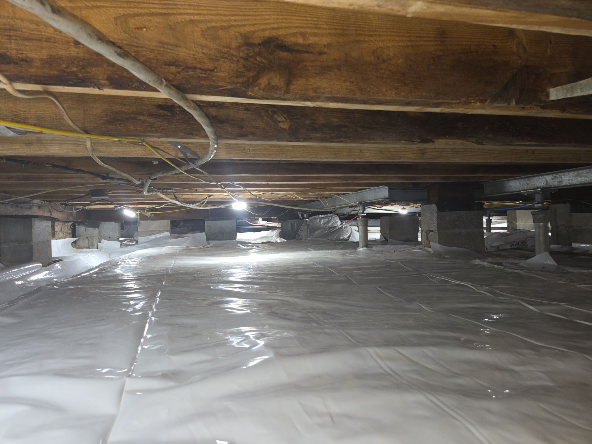 Project in Suffolk by Patriot Crawl Space Repairs