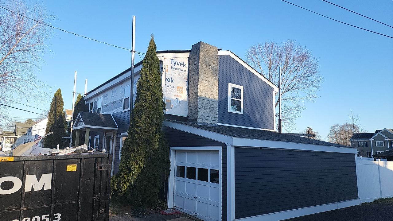 Siding Installation using James Hardie by UBrothers Construction