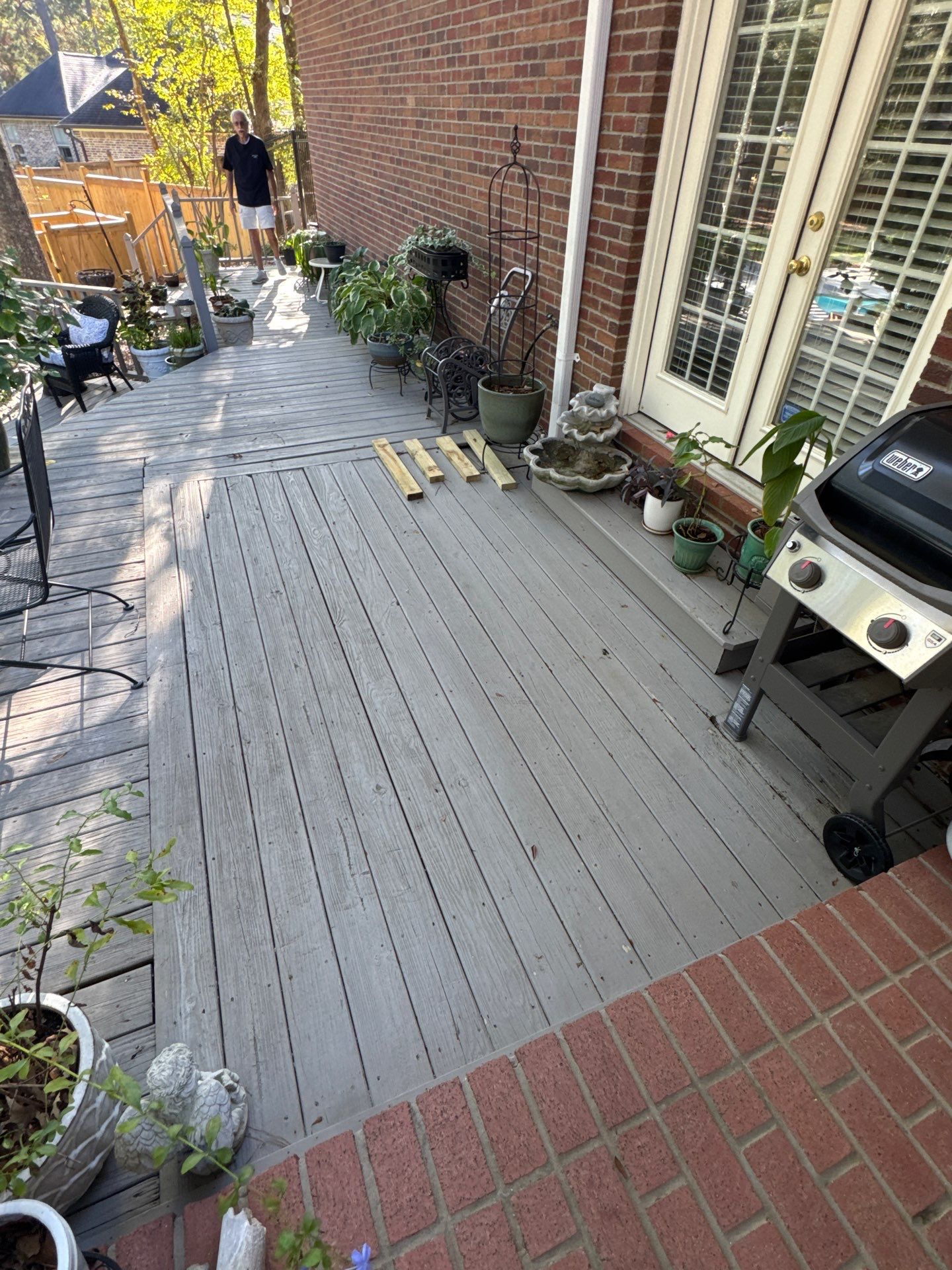 Treated Pine Deck Installation and Repair   by Roberson Construction LLC