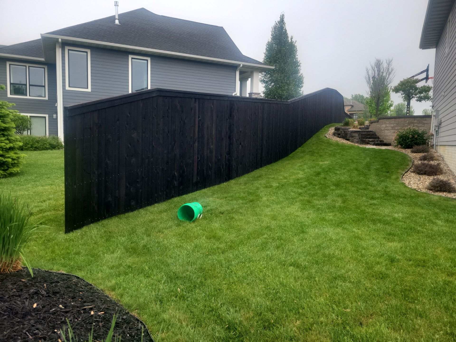 Project in Waterloo by Perfect Picket Fence and Stain