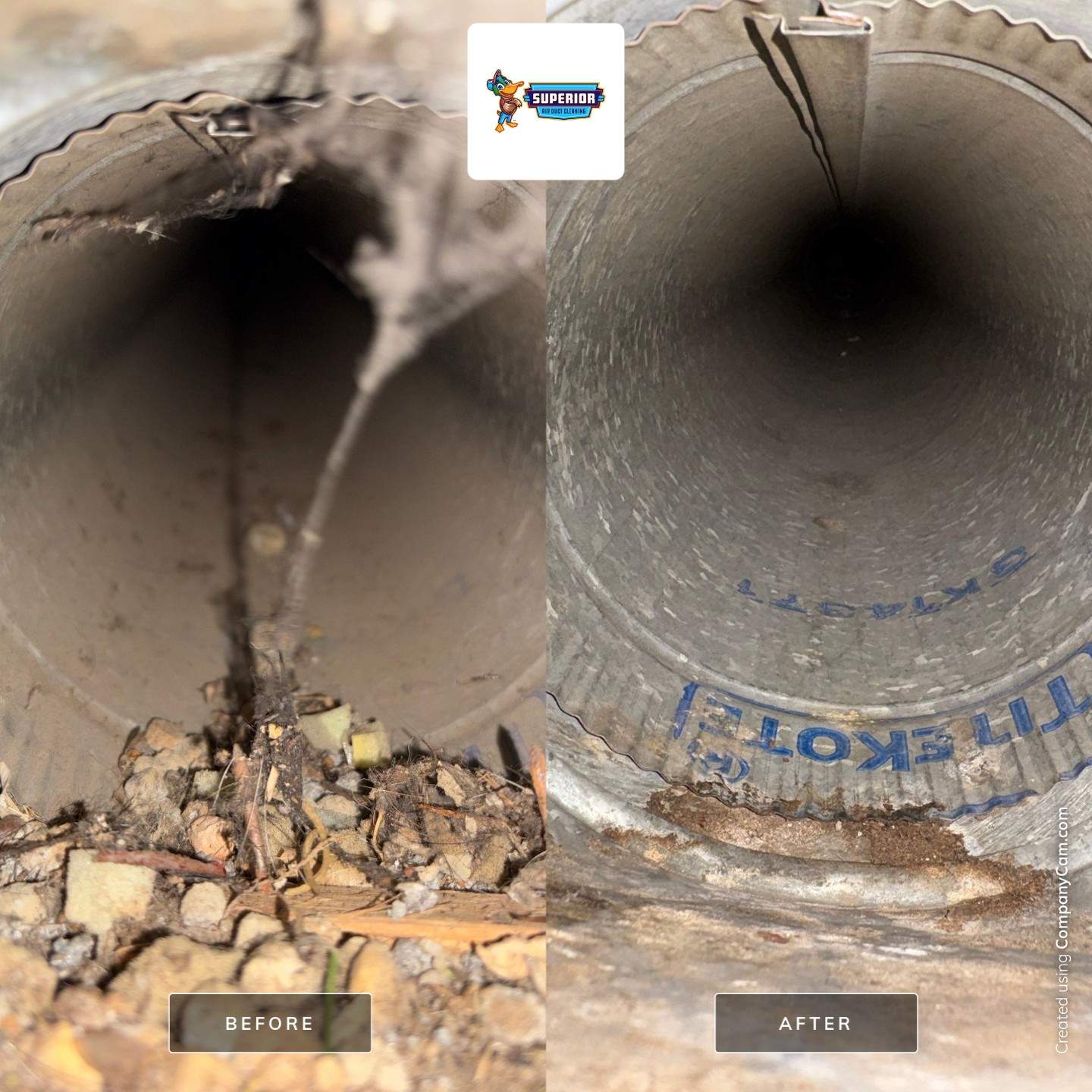 Air Duct Cleaning With a Vacuum Truck in Newton Falls, OH by Superior Air Duct Cleaning