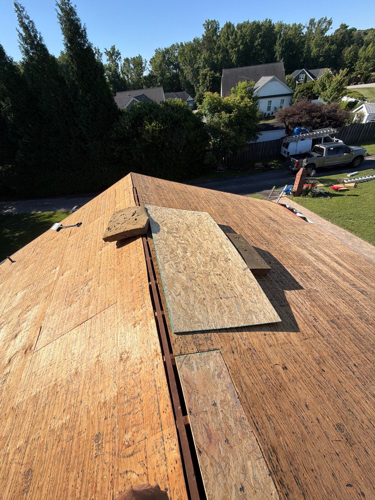 29-Gauge Metal Roof Installation in Piedmont, SC | Gallery Blue Tuff Rib Steel Roofing by Roofers LLC