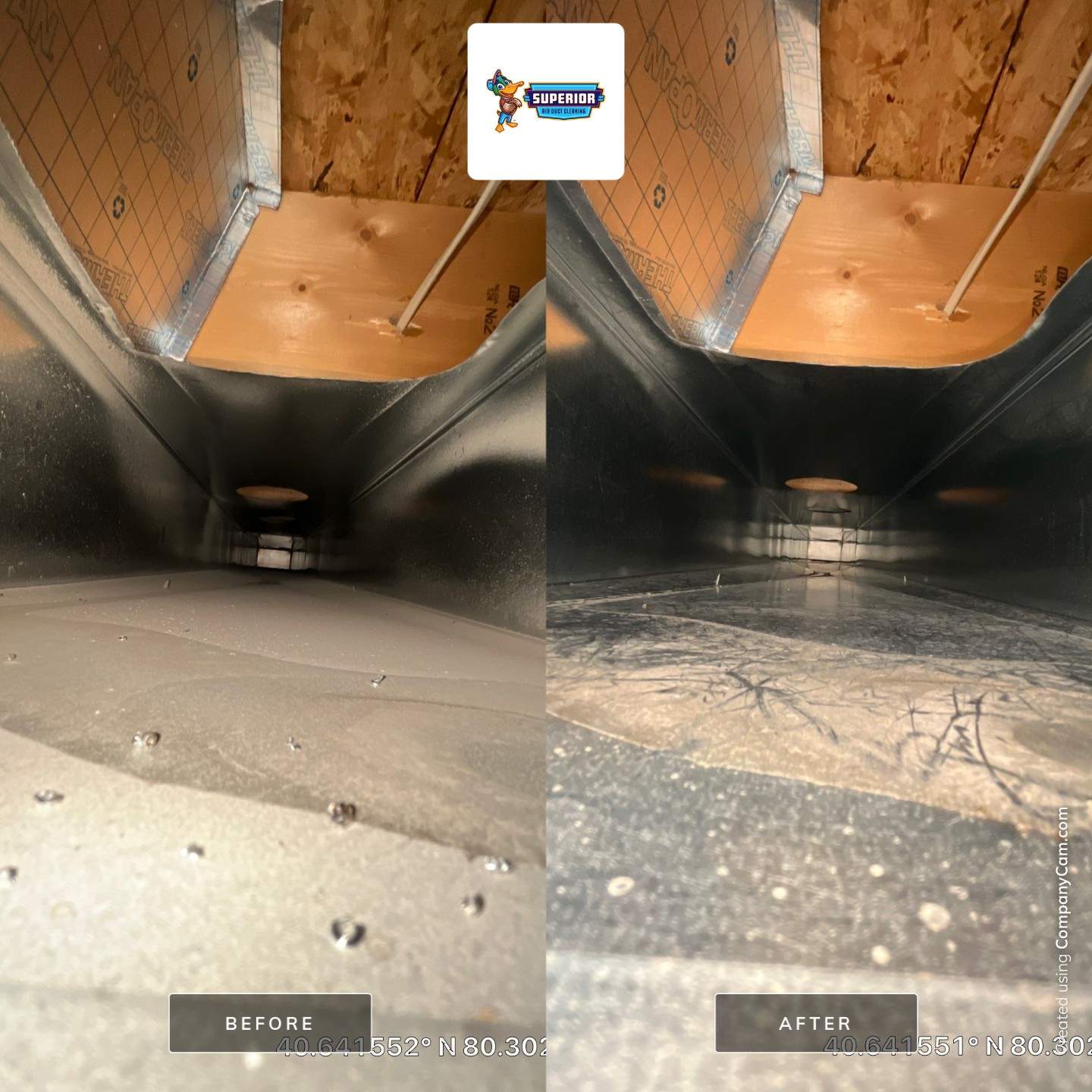 Air Duct Cleaning With a Vacuum Truck in Aliquippa, PA by Superior Air Duct Cleaning