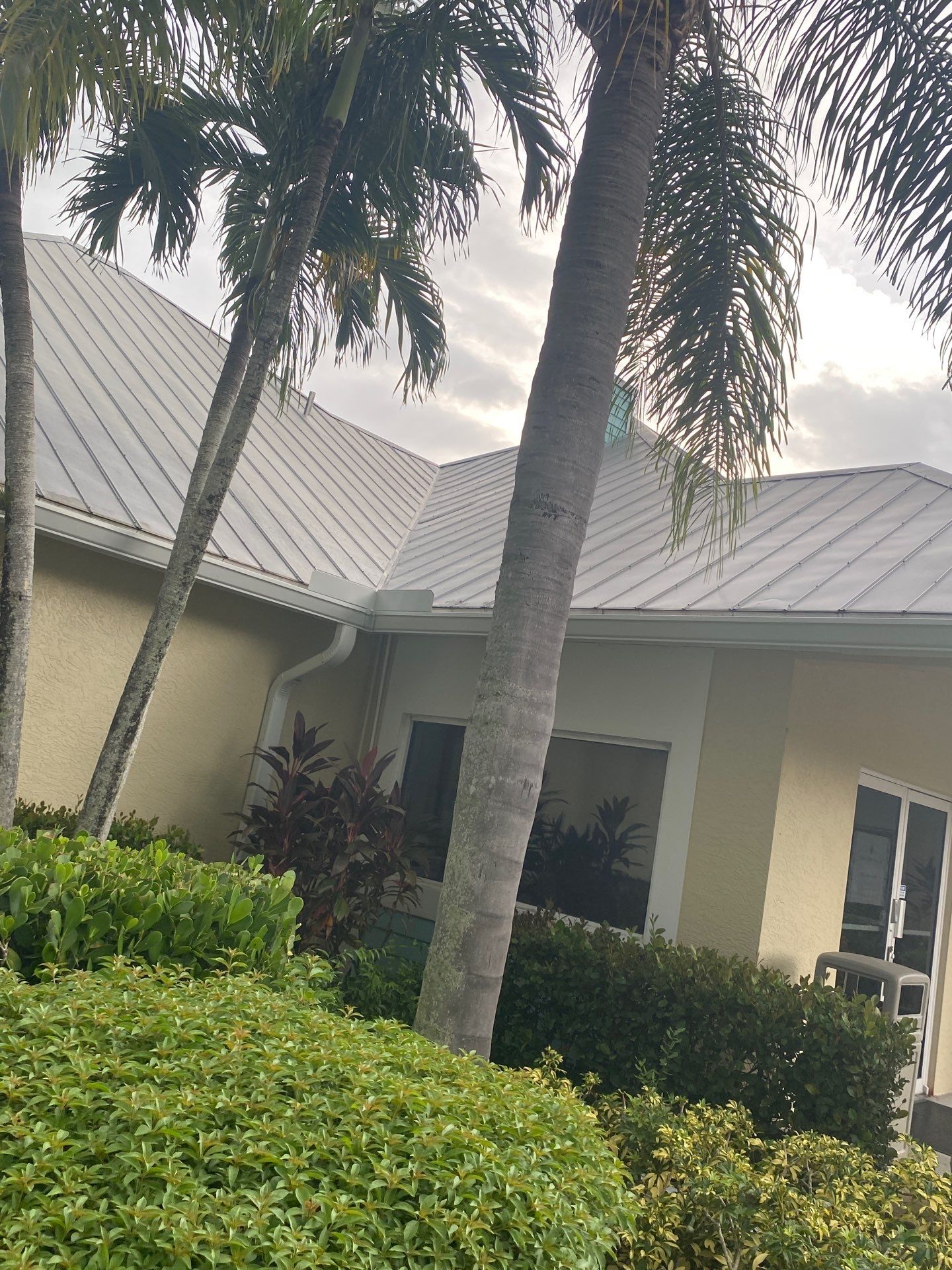 White K-Style Gutters in Fort Myers FL by Gutter Professors