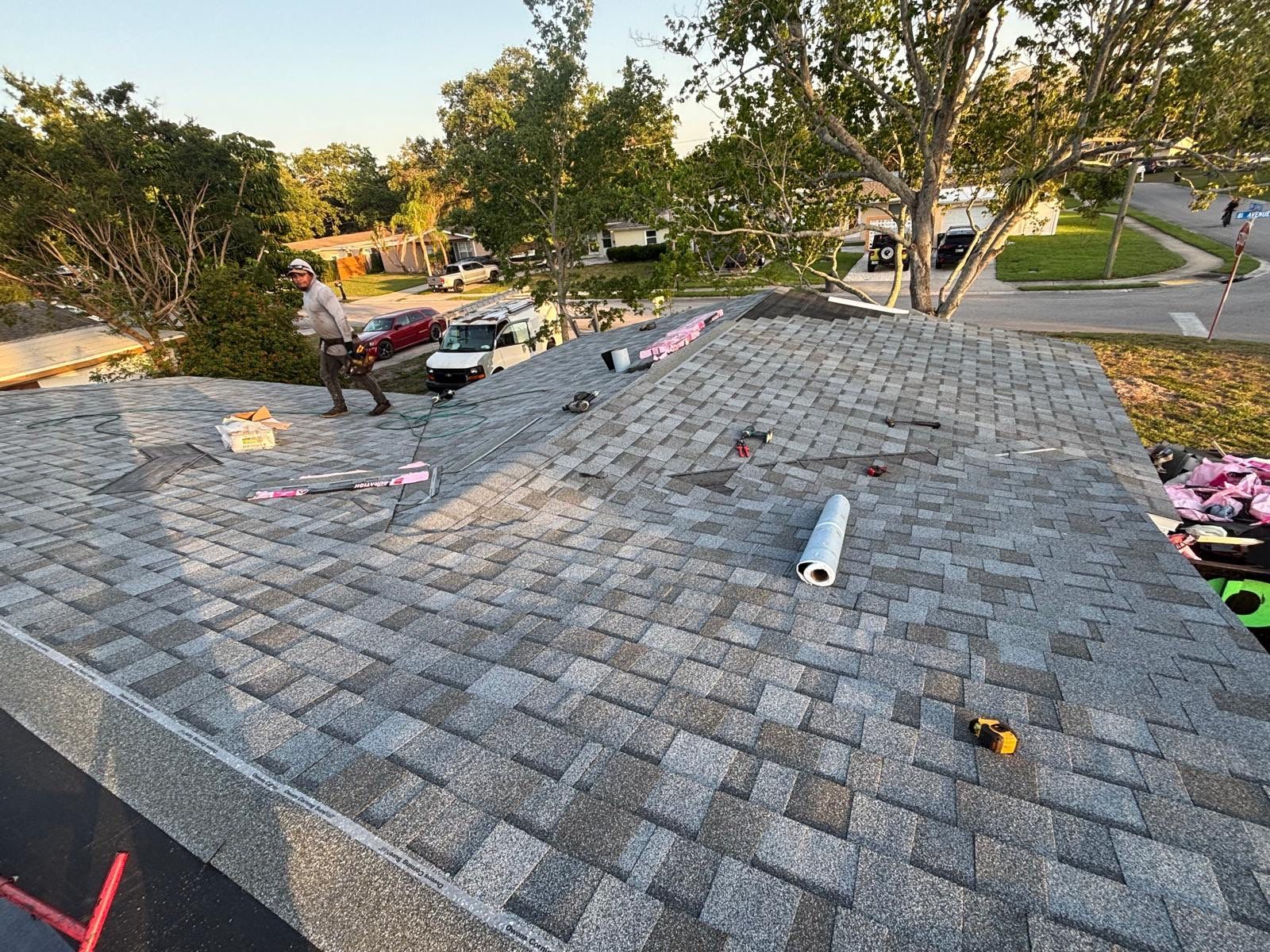 Project in Pinellas Park 33781 by Mitchell Roofing Company LLC 