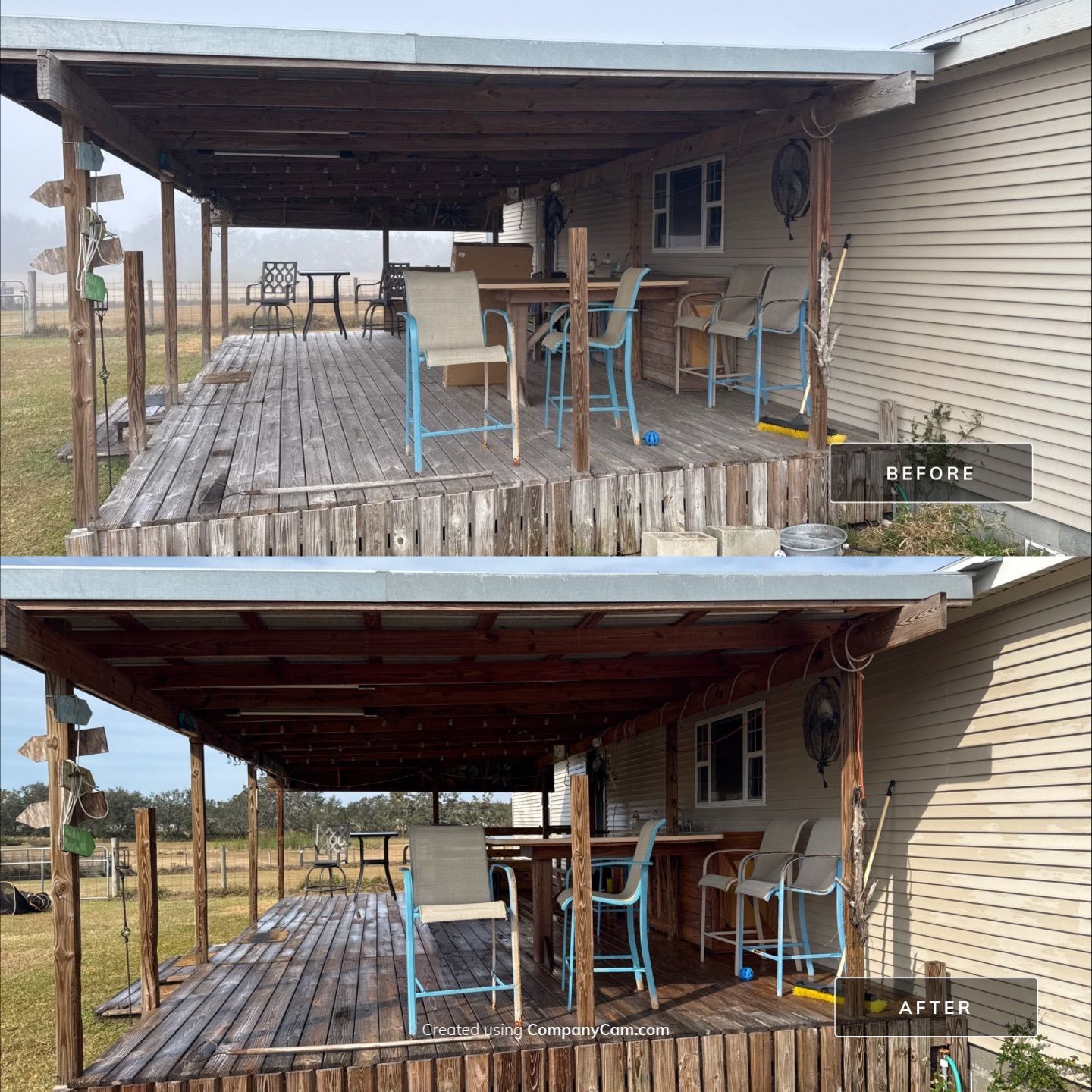 House Wash & Porch Cleaning in Homestead Property, Parrish, FL | Sunshine AquaWash by Sunshine AquaWash