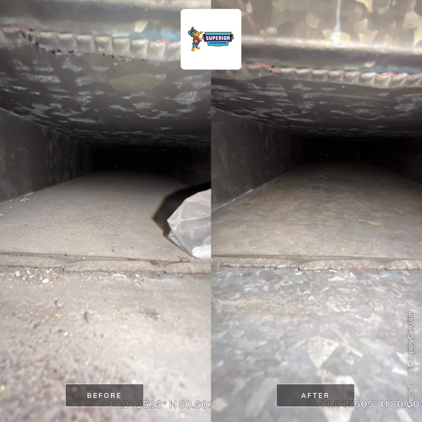 Air Duct Cleaning With a Vacuum Truck in Youngstown, OH by Superior Air Duct Cleaning