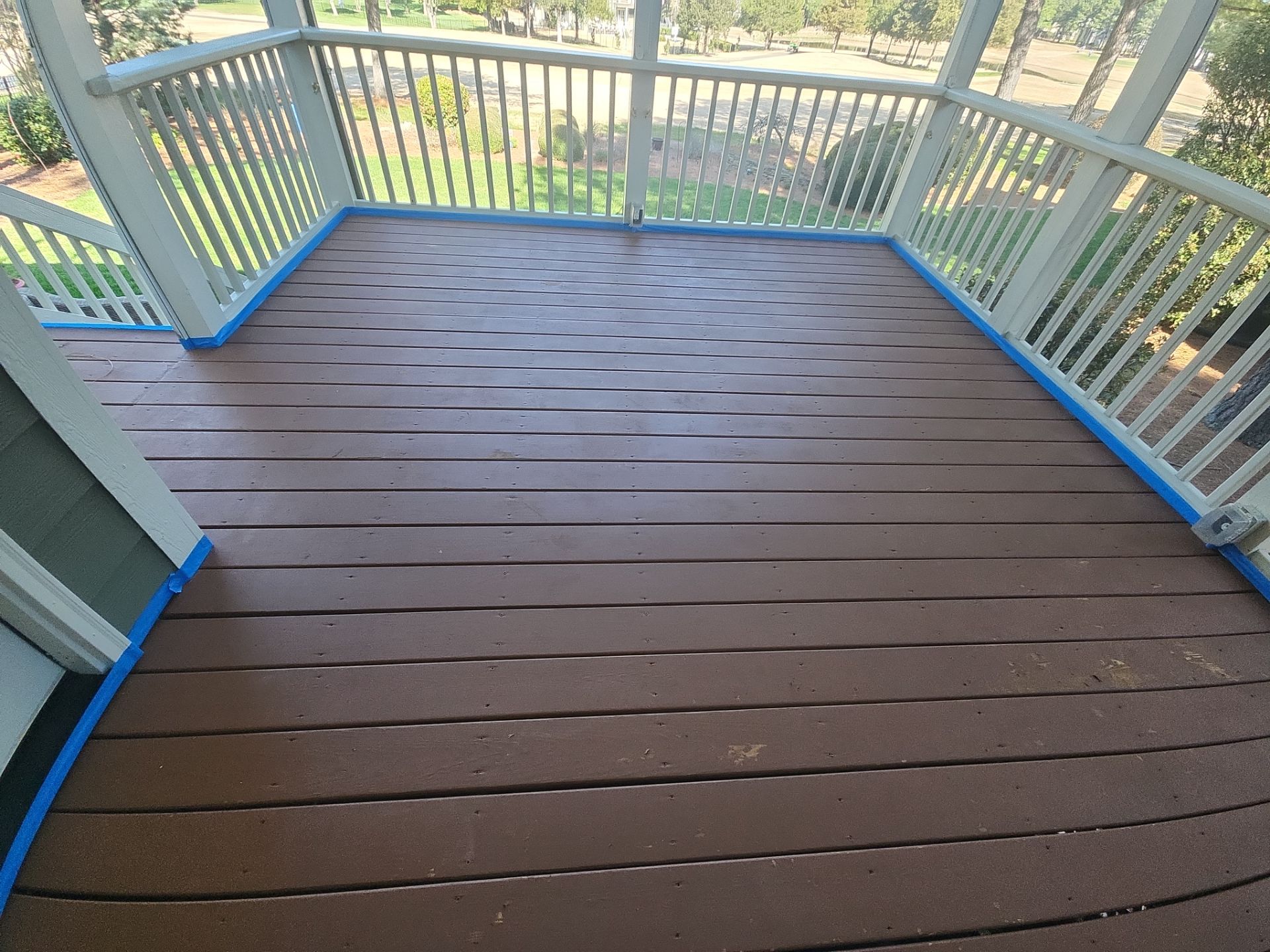 Deck using AcryFin by DuraSeal
