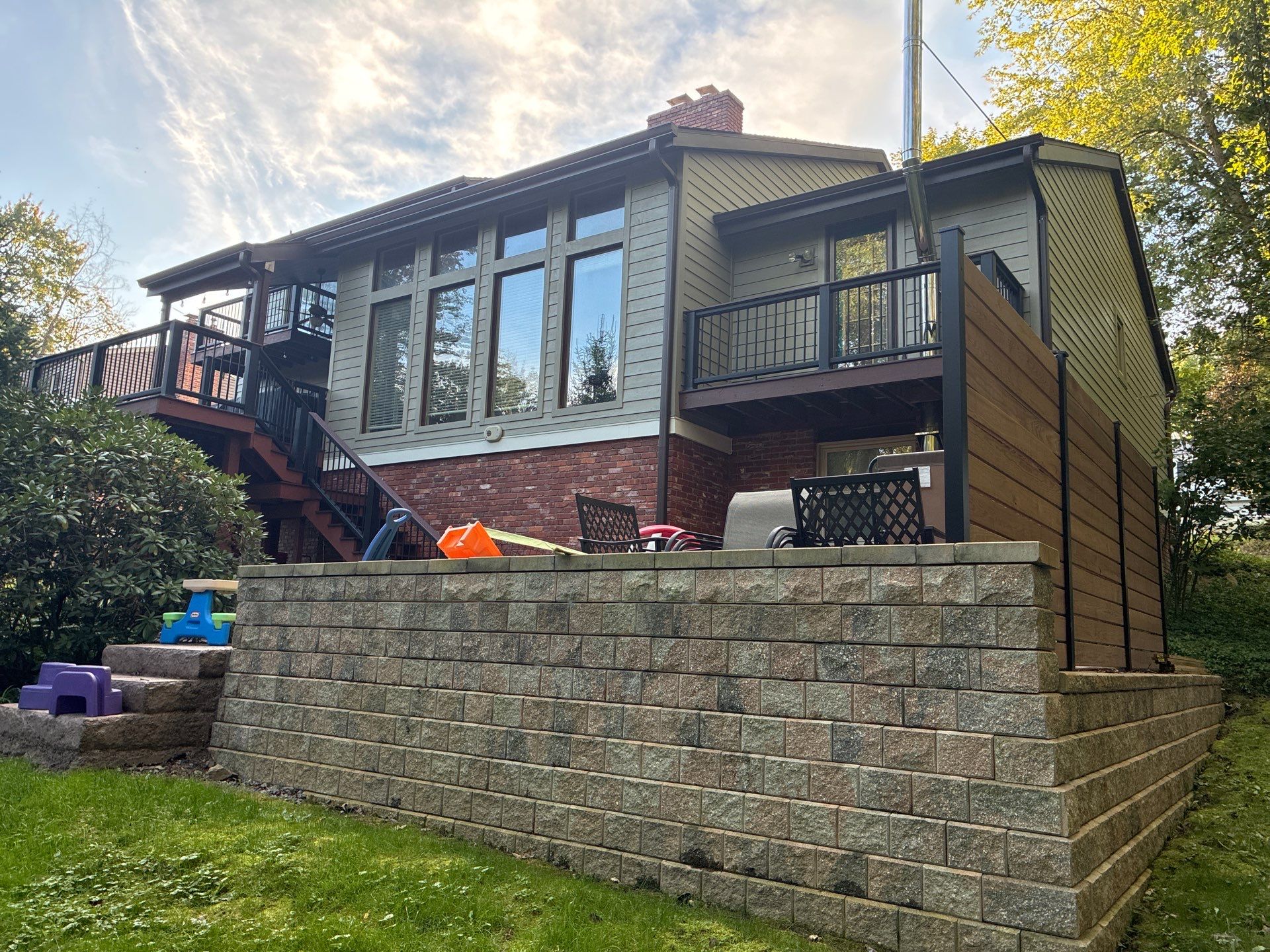 Home Siding Renovation Featuring James Hardie Monterey Taupe Siding by Ideal Siding Pittsburgh