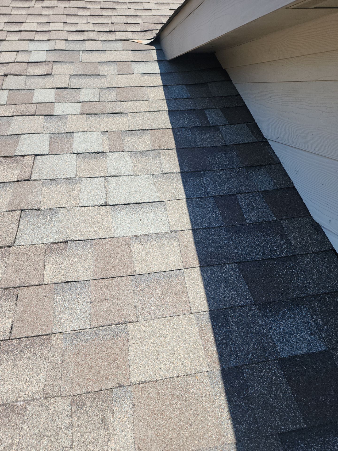 Hail Damage using Owen's Corning Duration (Lifetime) Shingles by Roof Repair Company