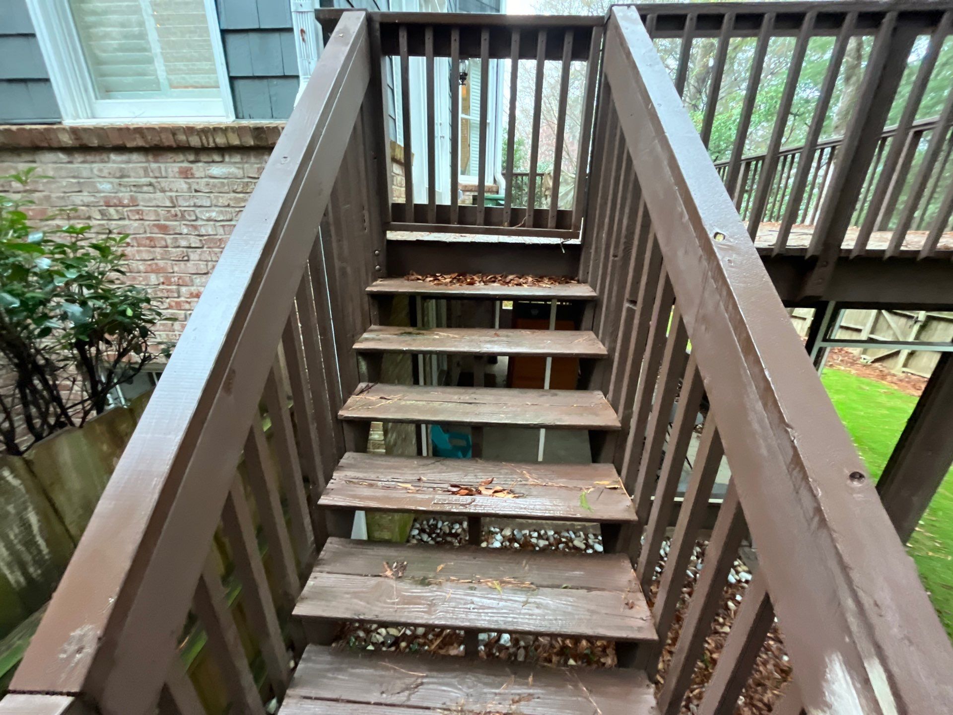 Trex New Deck Build with Screened in Under Deck by Nelson Exteriors