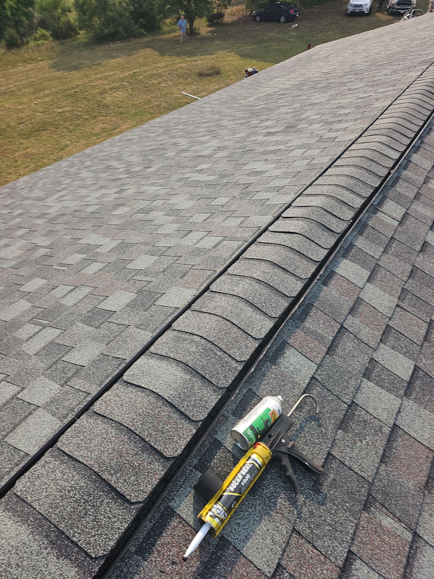 Roof Replacement - Colonial Slate by Winchester Roofing
