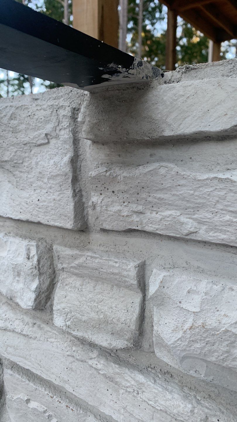 Outdoor Kitchen using Clifrock Panels by Xtreme Concrete Services