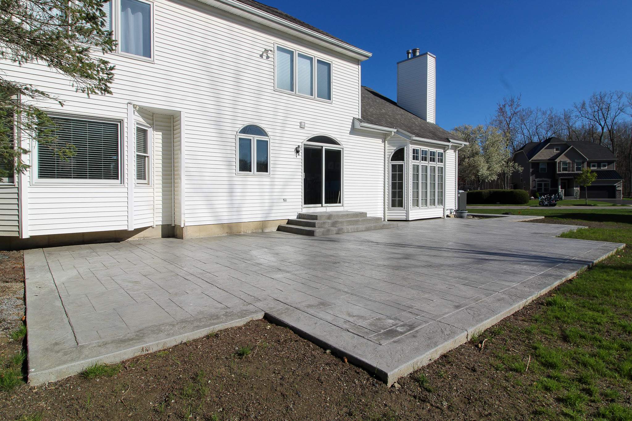 Stamped Concrete by Ivy Lea Construction