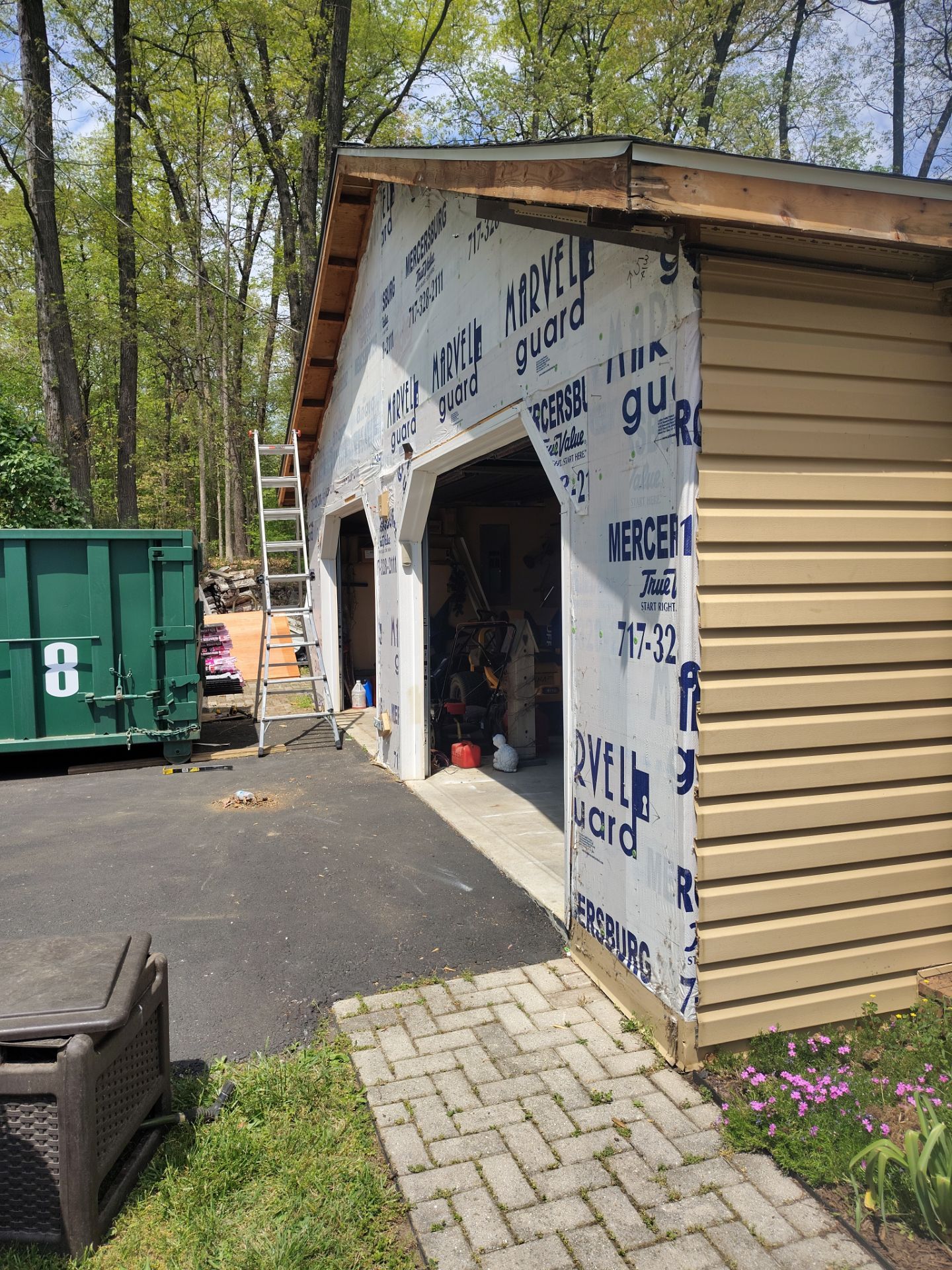 Complete exterior remodel  by Teflon Roofing