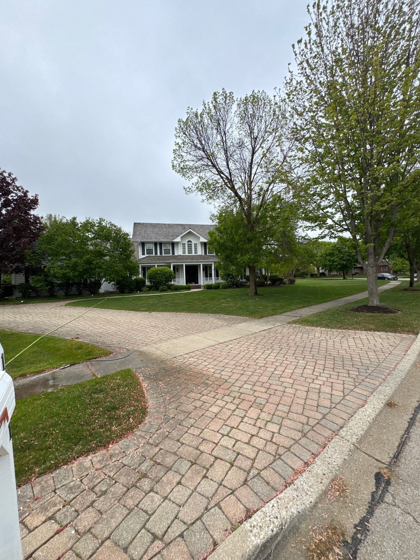 Project in Libertyville by Simmons Power & Soft Washing