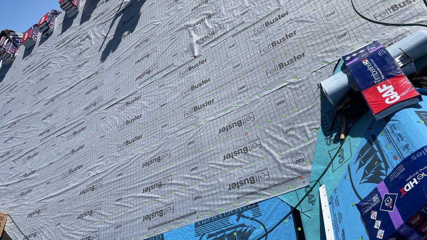 Residential Roofing Installation using Roof Replacement by American Roofing & Construction LLC