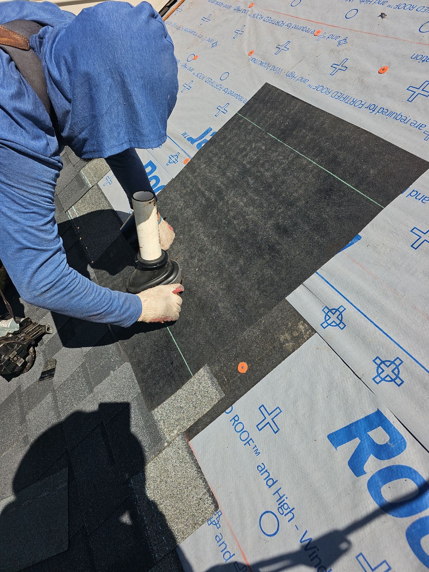 Roof Replacement - Moire Black by Winchester Roofing